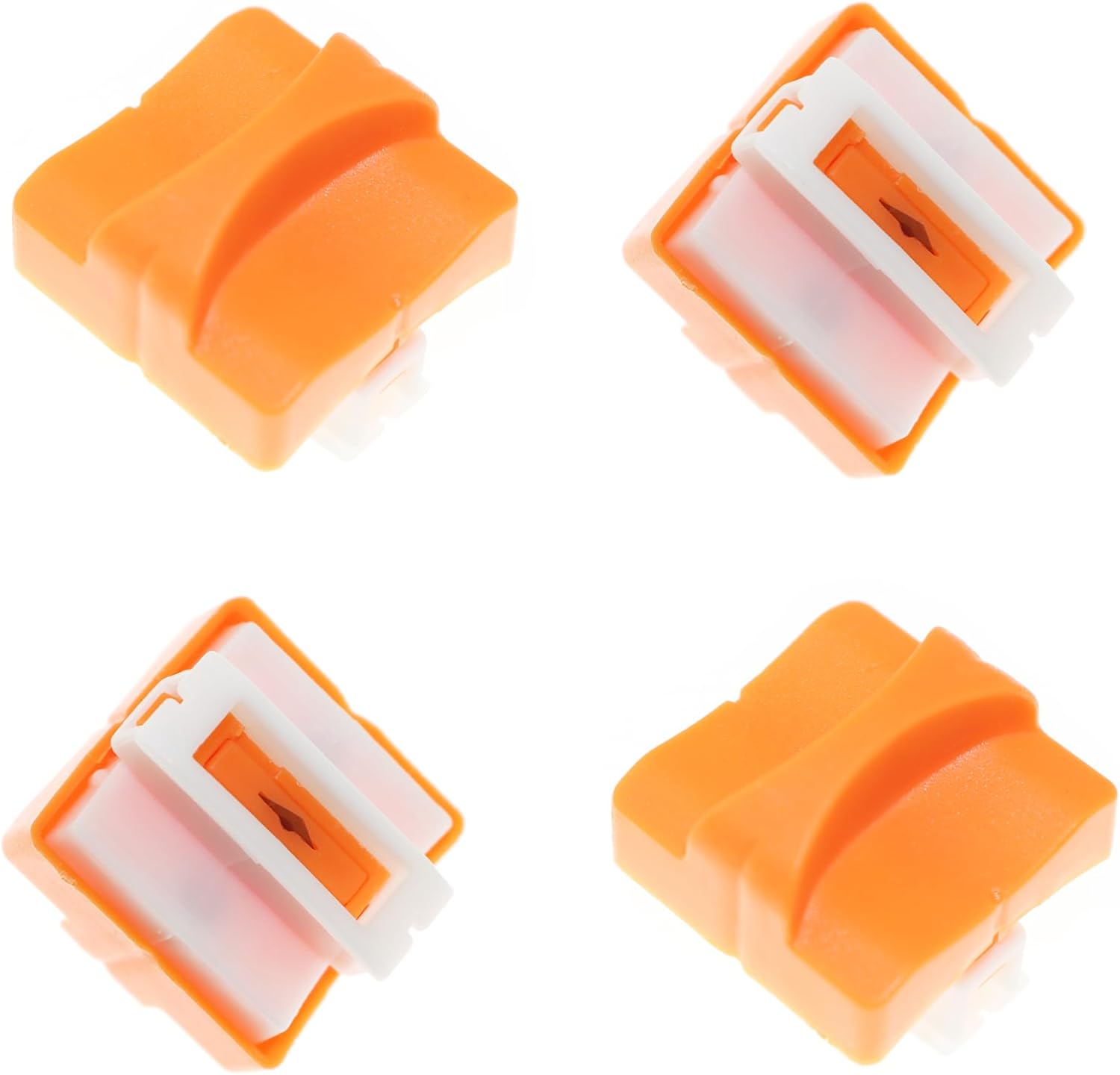 Lind Kitchen 4PCS Orange Paper Trimmer Blade Refills Paper