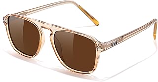 FEISEDY Polarized Aviator Sunglasses Women Men Square Modern Sun Glasses Vintage Shades B0191