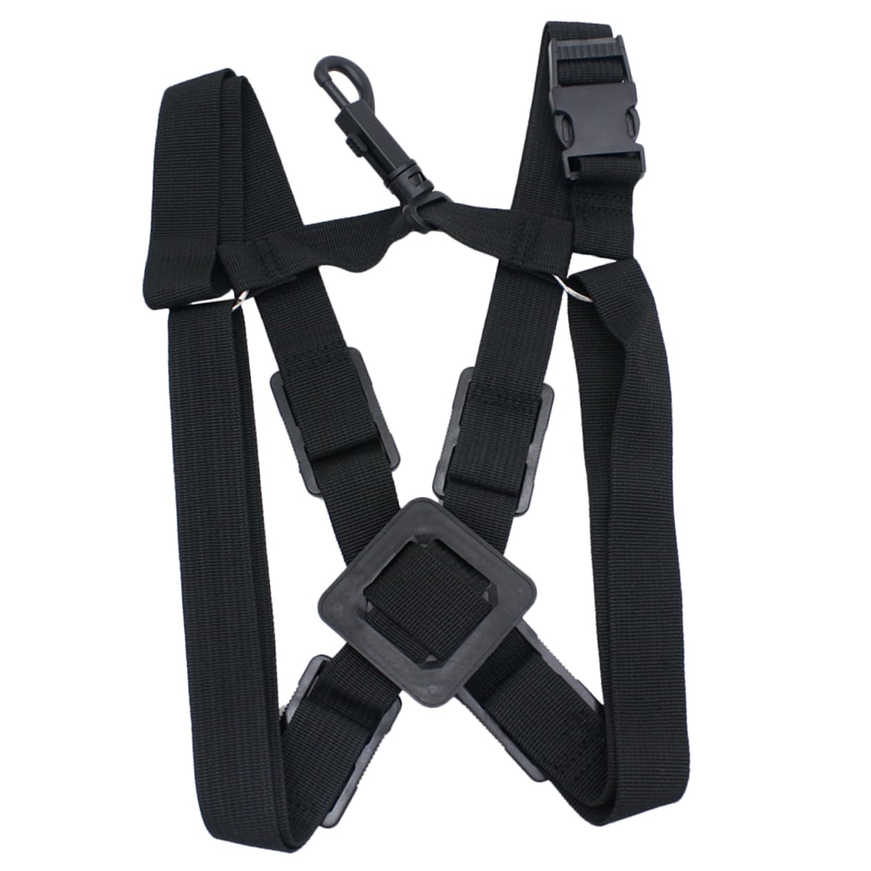 BESPORTBLE 1PC Adjustable Saxophone Shoulder Strap Slip Hook Design for Comfort Support Professional Sax Belt for Alto Tenor Durable Material with Quick Release Clip