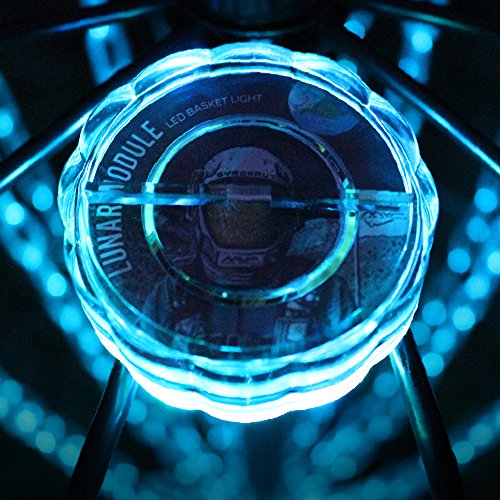 Image of MVP Disc Sports Lunar Module LED Disc Golf Basket Light