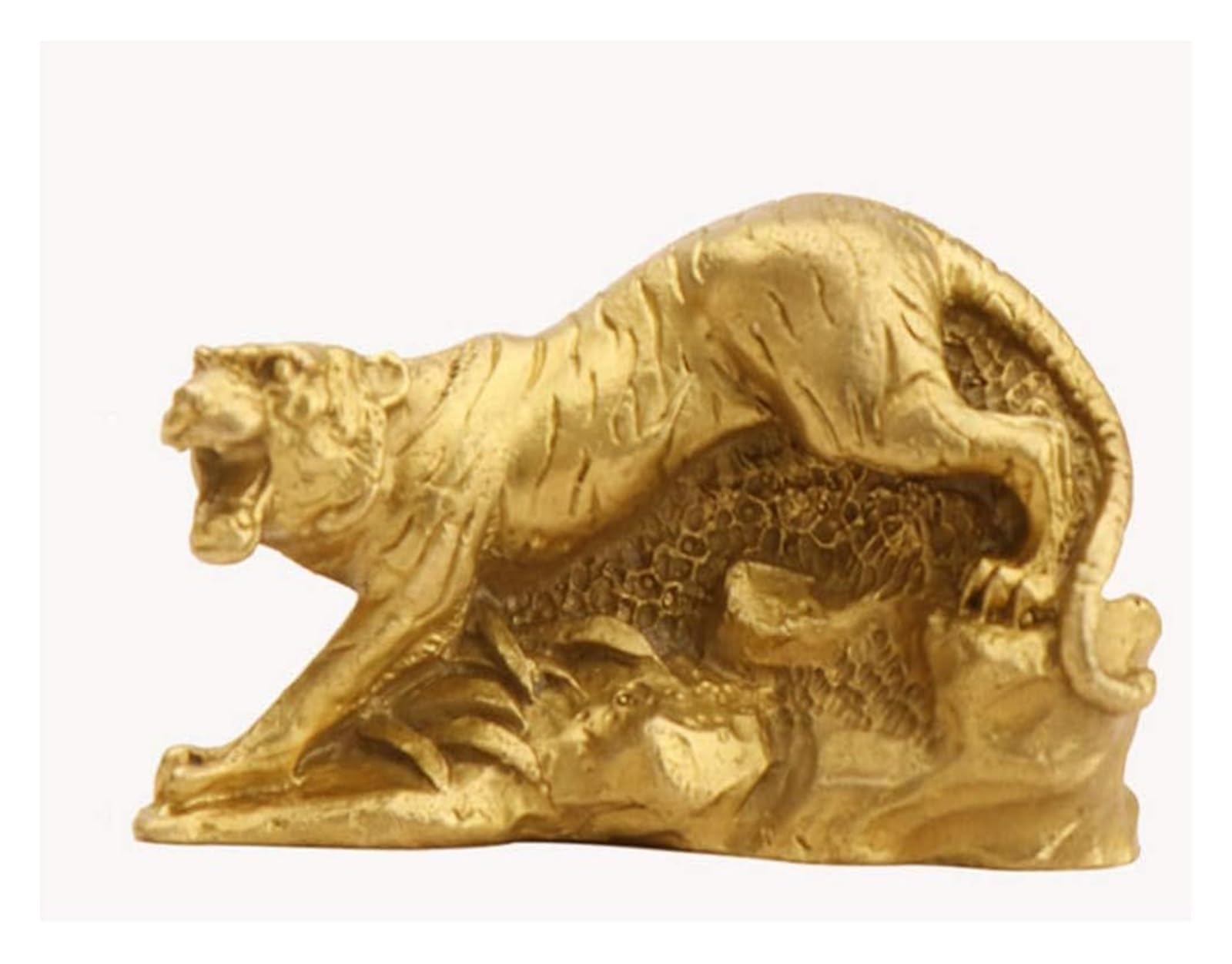 DFrywdgSEY Animal statue, Sculpture Tabletop Brass Figurines Decoration, Feng Shui Animal Statue Ornament, Chinese Charm