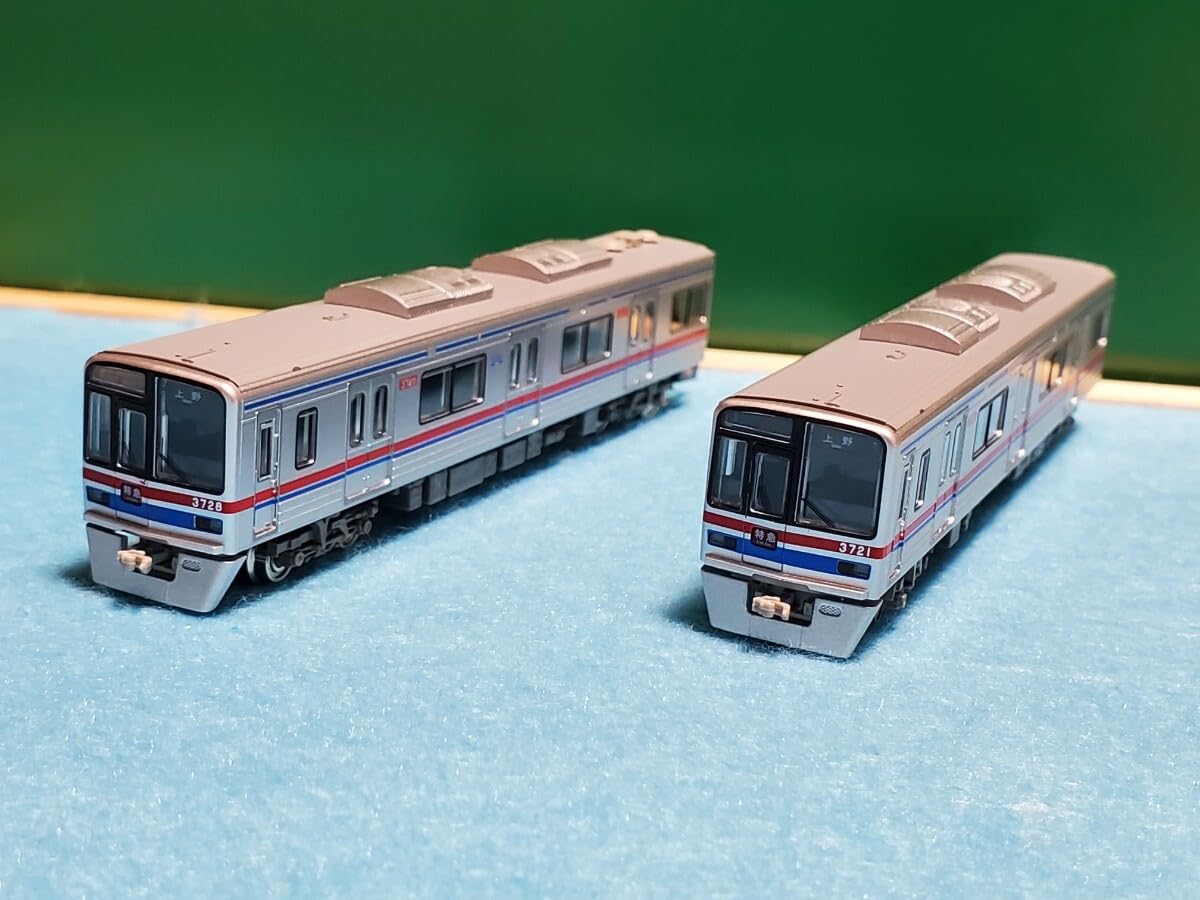 Amazon.co.jp: グリーンマックス 京成3700形(1次車)8両編成セット(動力