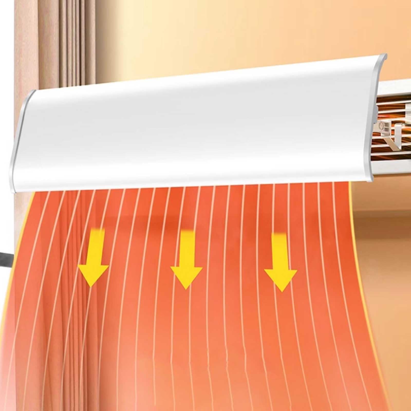 Déflecteur d'air contre le courant d'air froid du climatiseur