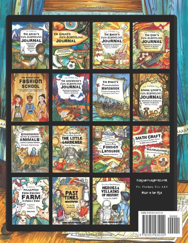 The Writer's Fun-Schooling Journal - For Student's Majoring in Writing: Thinking Tree Books for Student Authors, Poets, Novelists, Journalists, Bloggers, Scriptwriters and Screenwriters - Image 2