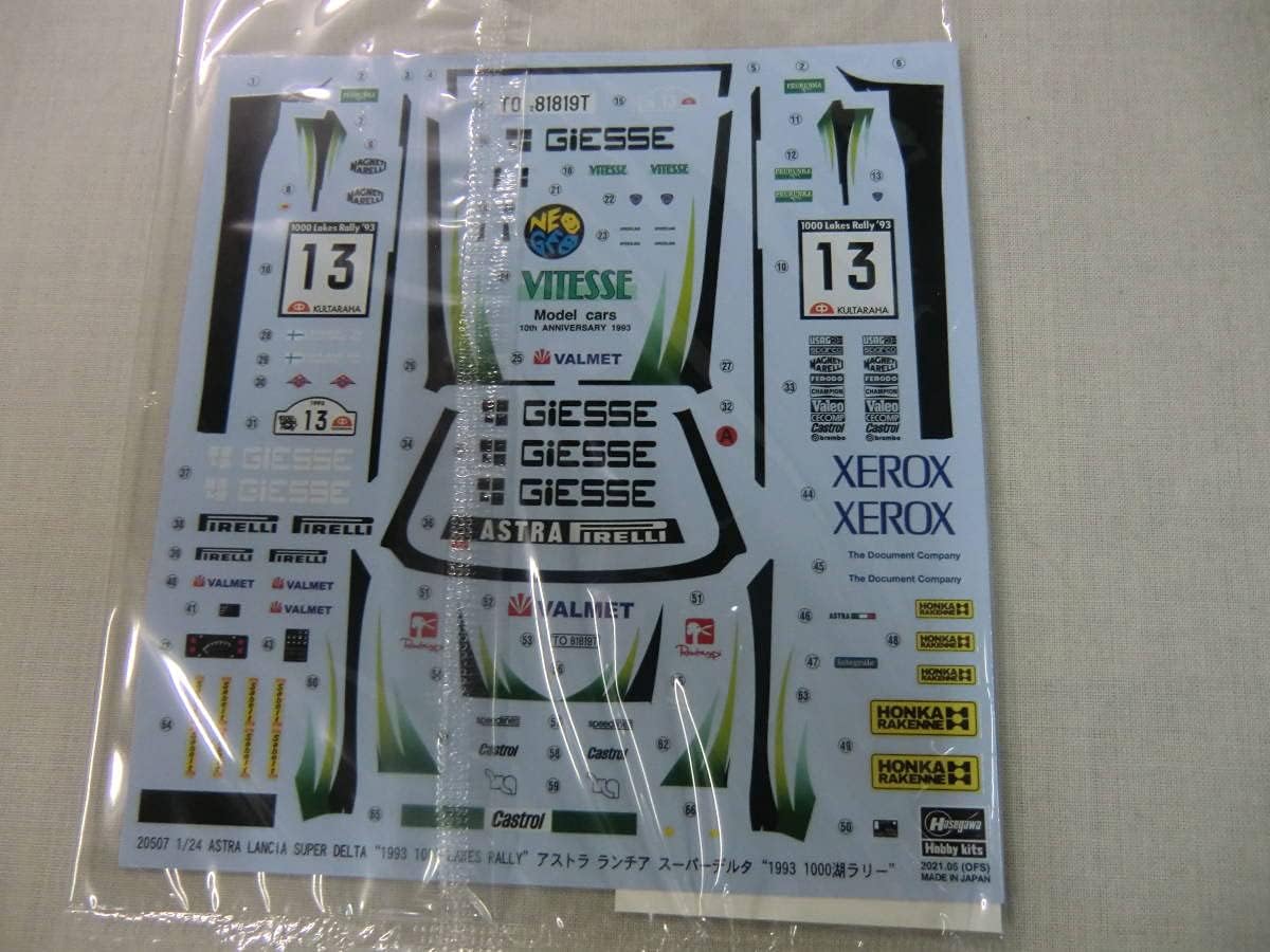 専用1 1：24 アストラランチア スーパーデルタ ”1993 1000湖