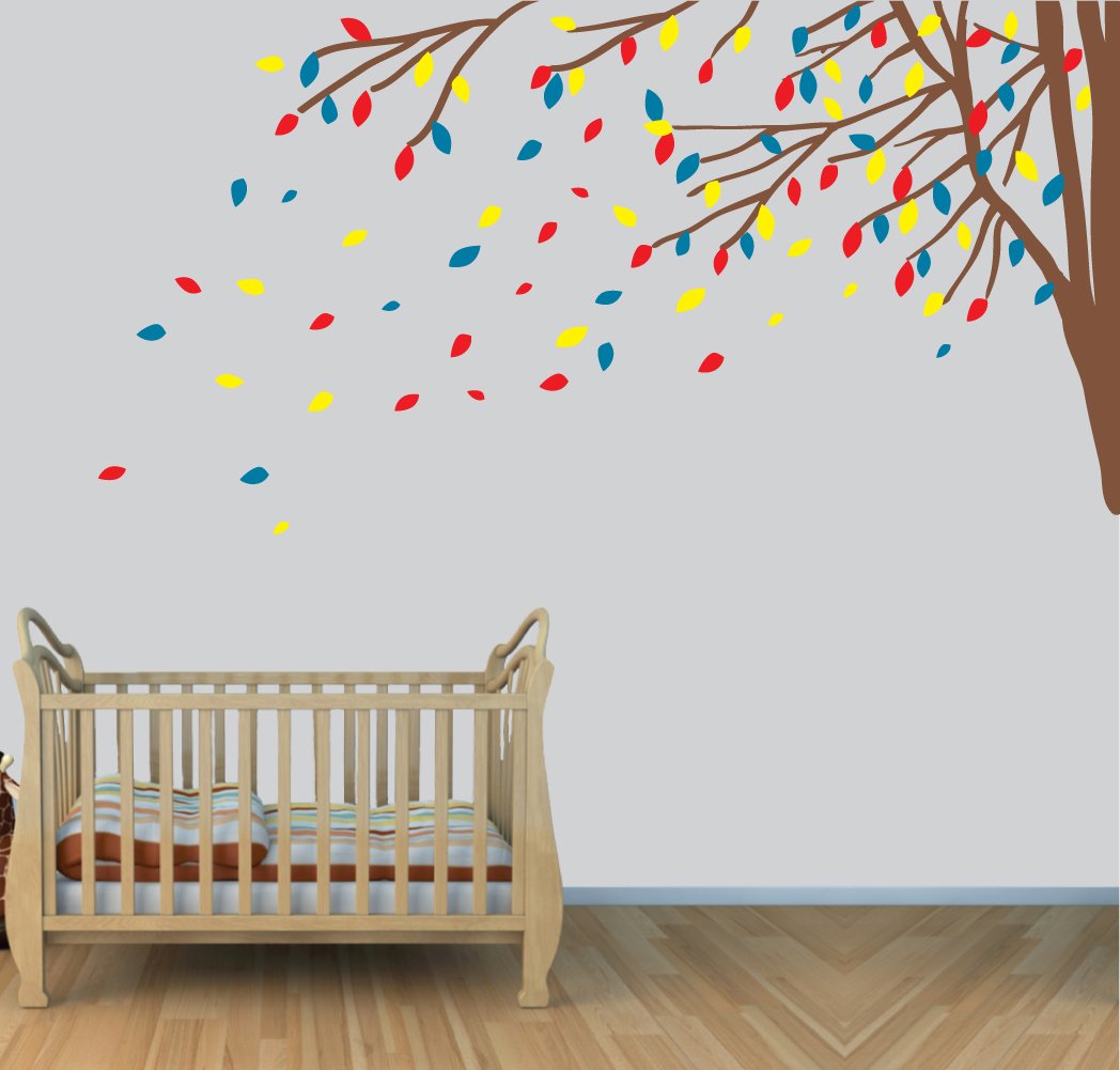 Nursery Decals and More Corner Tree Decals, Tree Decals