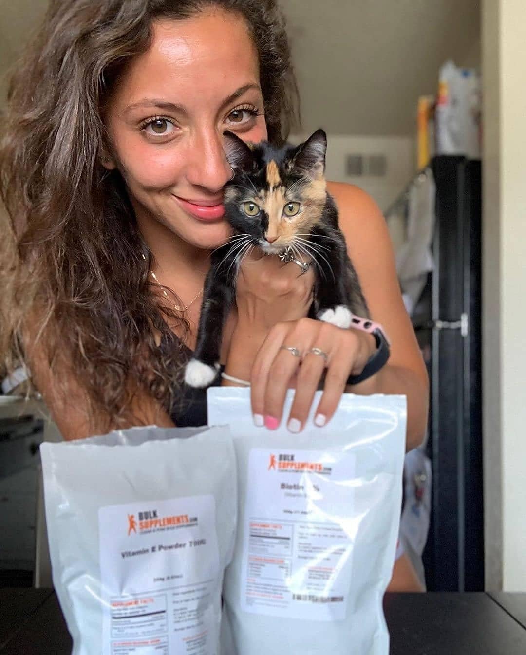 BulkSupplements L-Lysine HCl Capsules - L-Lysine for Cats - Immune Support Formula (100 Gelatin Capsules - 100 Servings) : Health & Household