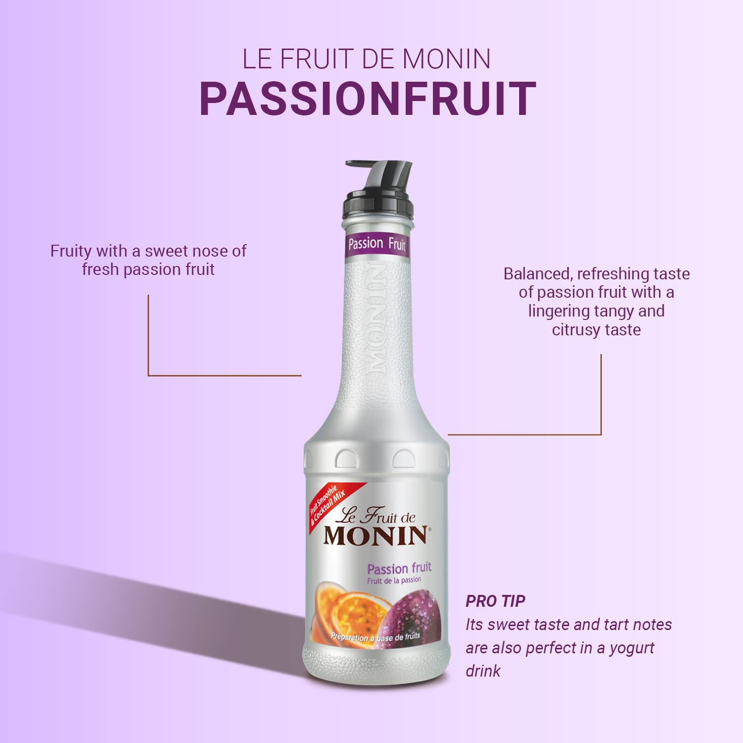 Monin Puré de Maracuyá 1l