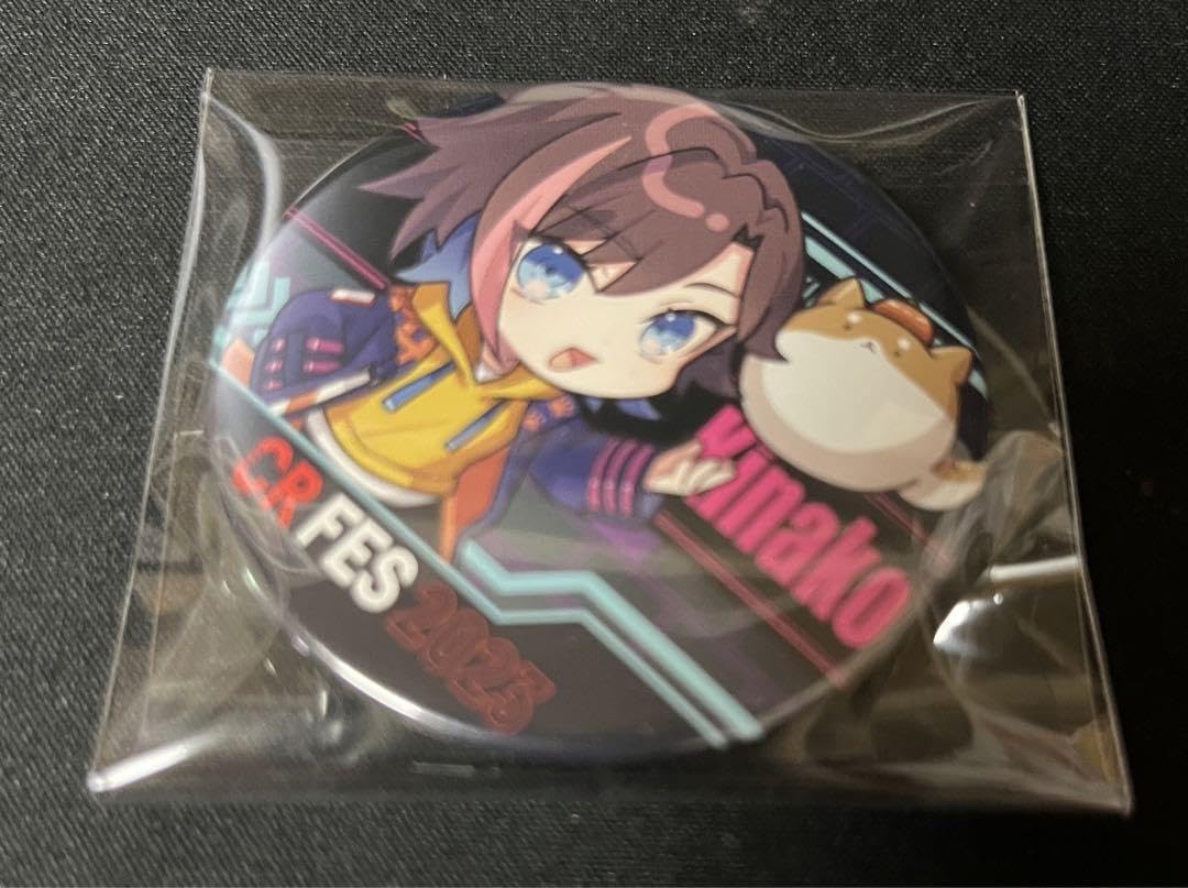Amazon | CRFES CRフェス kinako きなこ 缶バッジ | バッジ | おもちゃ