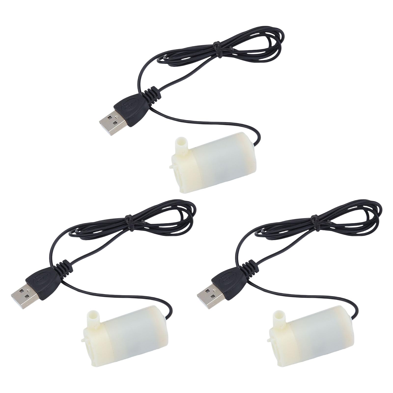 Water Fountain Pumps Extreme Silented Water Dispenser Pumps USB Cable Cord USB Motor Replacement for Fountain