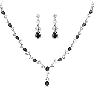 アクセサリー K18 black cubic zirconia set ダイヤモンド K18ネックレス(0.8カラット/Dカラー/SI2UP/EX/PG