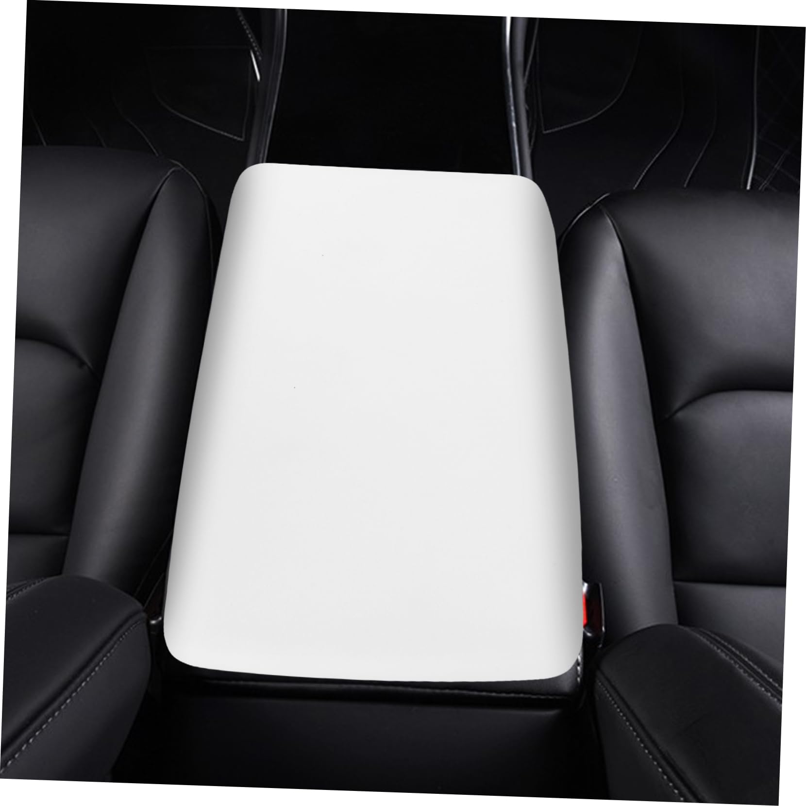 Funda para Reposabrazos de Coche Tpe de Color Claro, Instalación Fácil