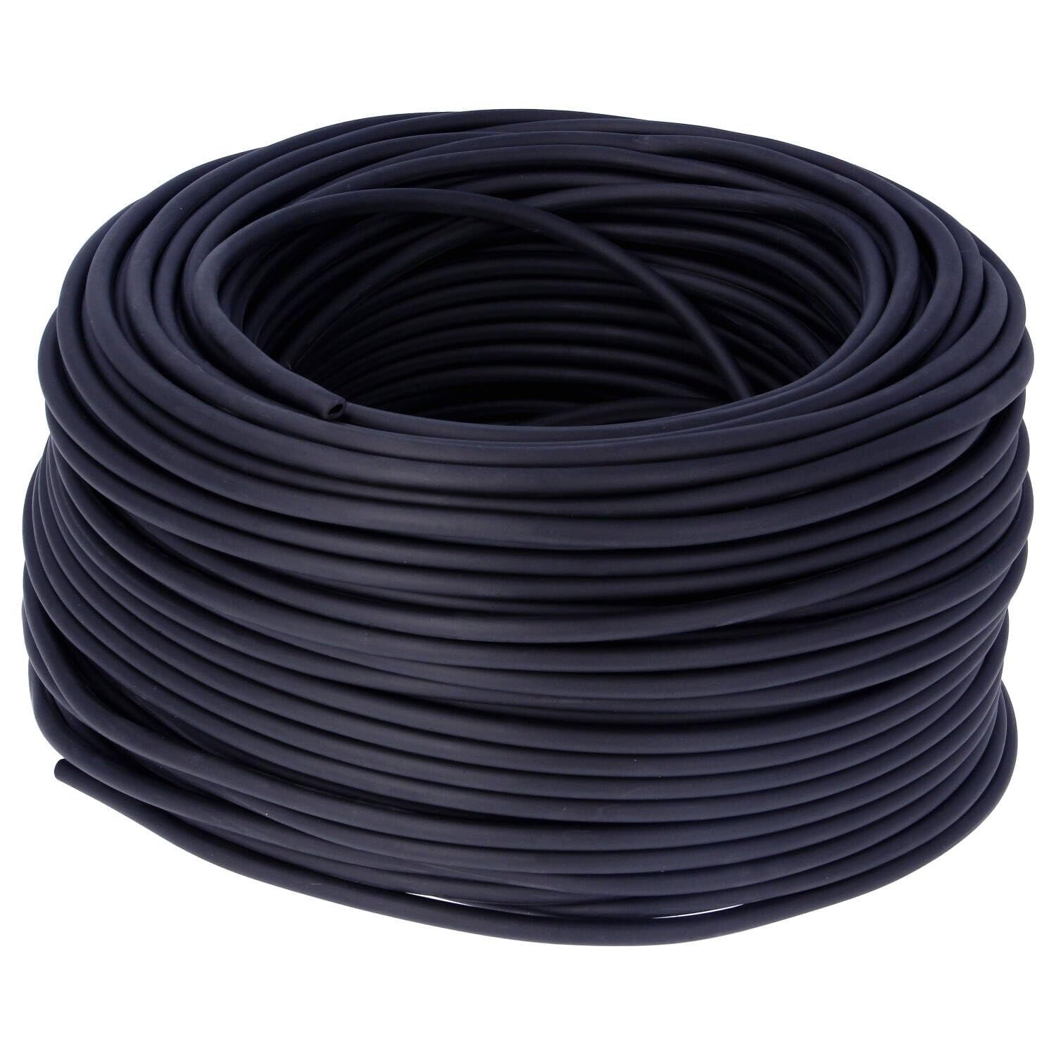 Versenkbare 4mm Luftschlauch für Teiche, 10m Rolle, Gewichtetes PVC Rohr, Längen 1-100m(50 EU)