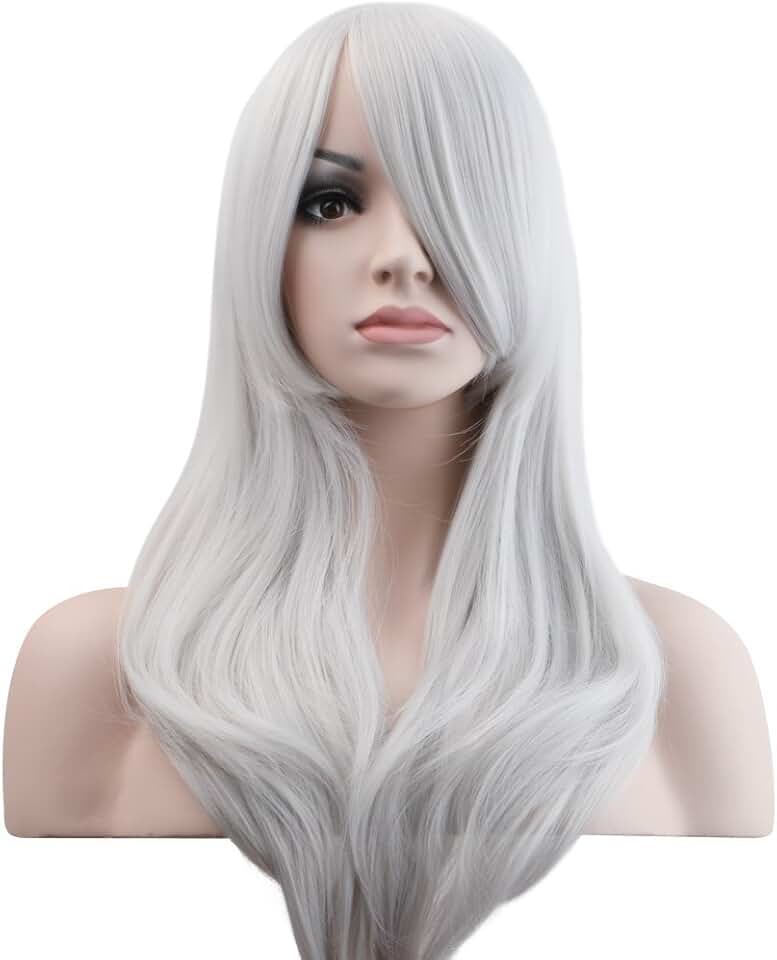 platinum white wig