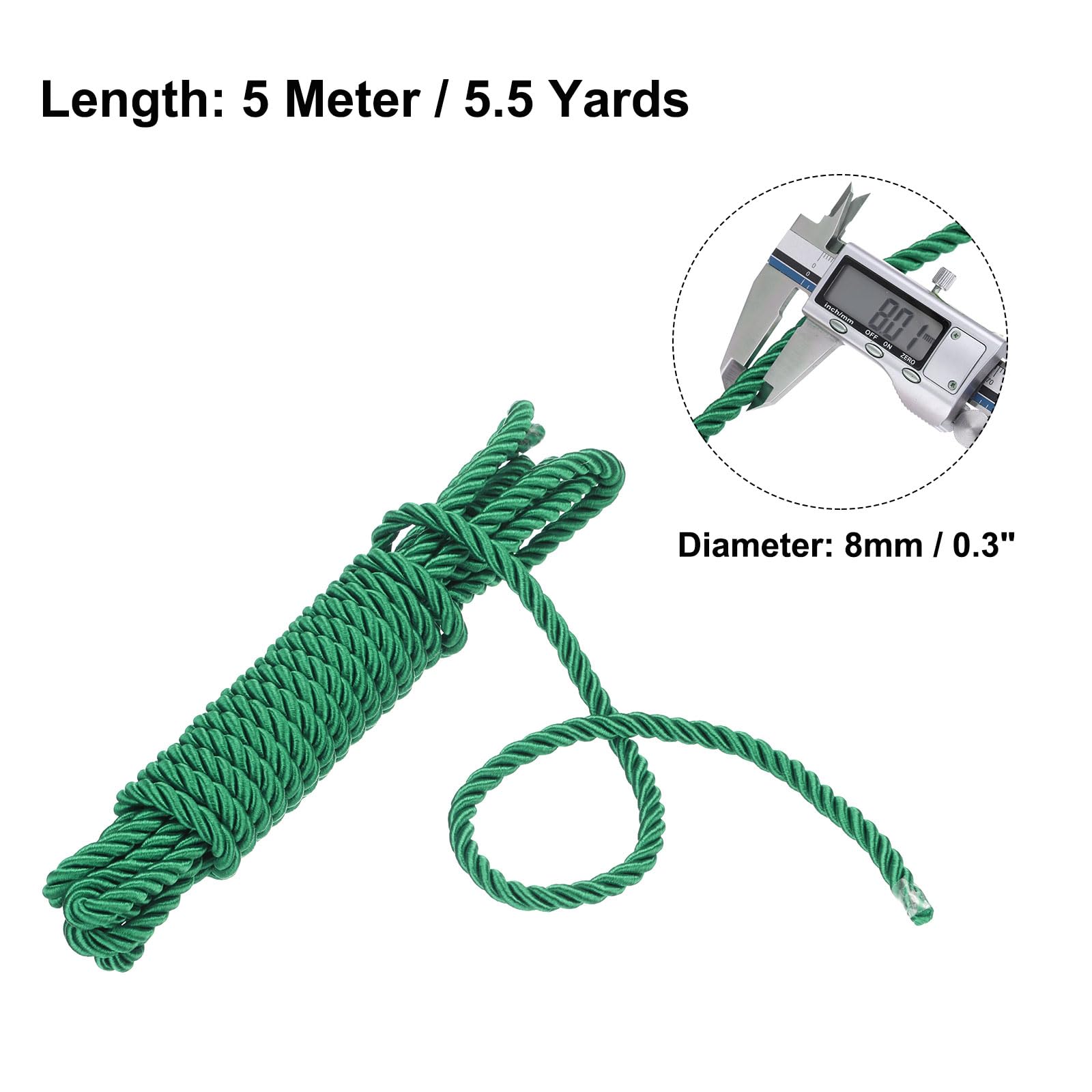 Rebower Twisted Trim Cord Rope - Image 2