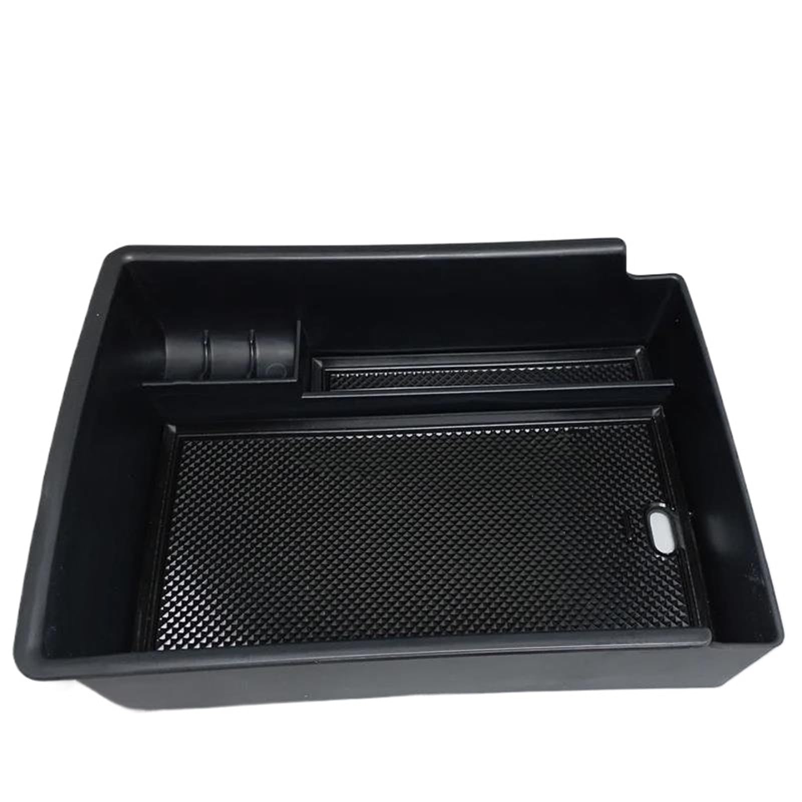SADHADAH Console Storage Box For Hyundai For Kona Elektro For EV 2020 Electric Version Central Control Container Stowing Tidying Tray Armrest Storage Car Armrest Mat
