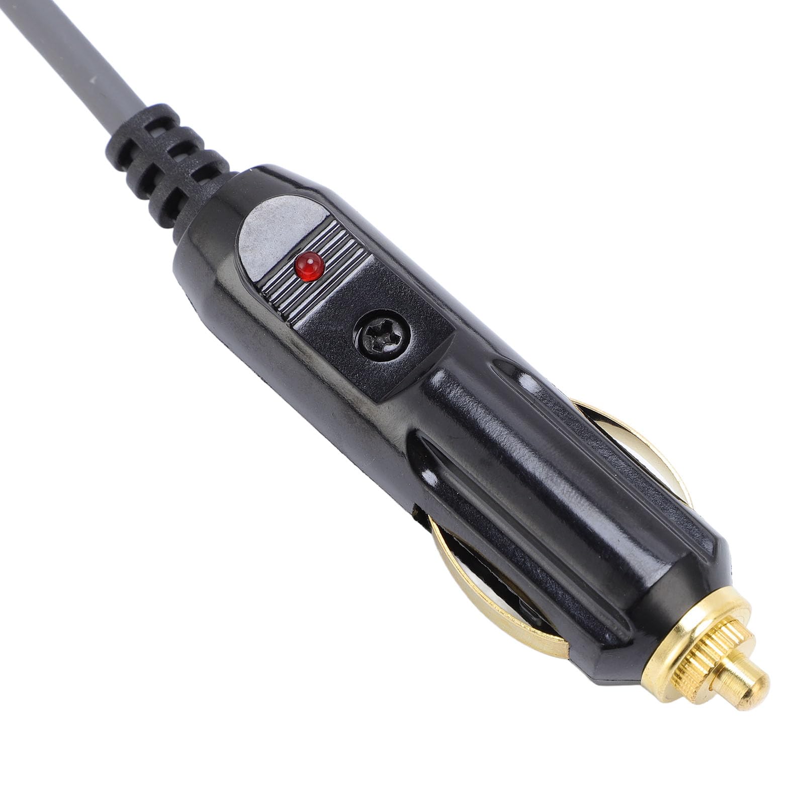 Topiky Kabel Zasilający Prądu Stałego Wygodna ładowarka Samochodowa 12V-24V do Codziennego Użytku Guma Miedź Plastik (#5)