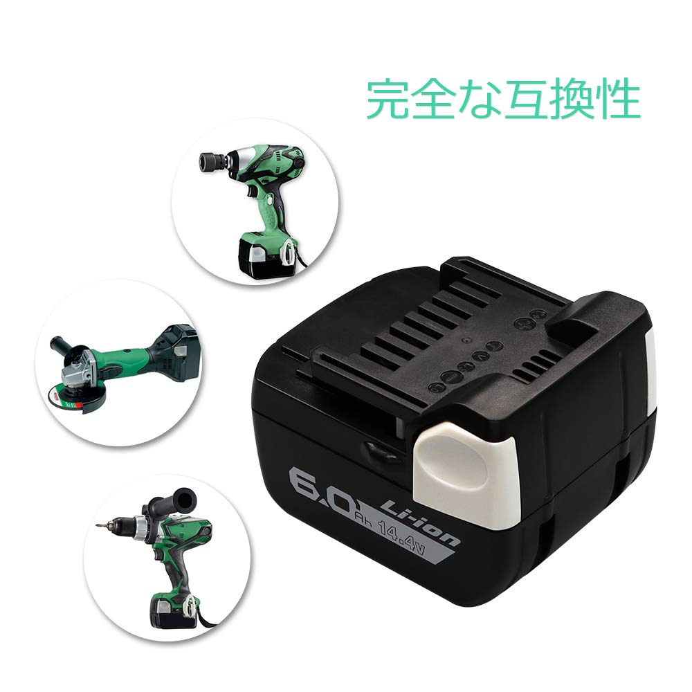 Amazon.co.jp: SHINGA BSL1460 日立14.4Vバッテリー互換 BSL1415