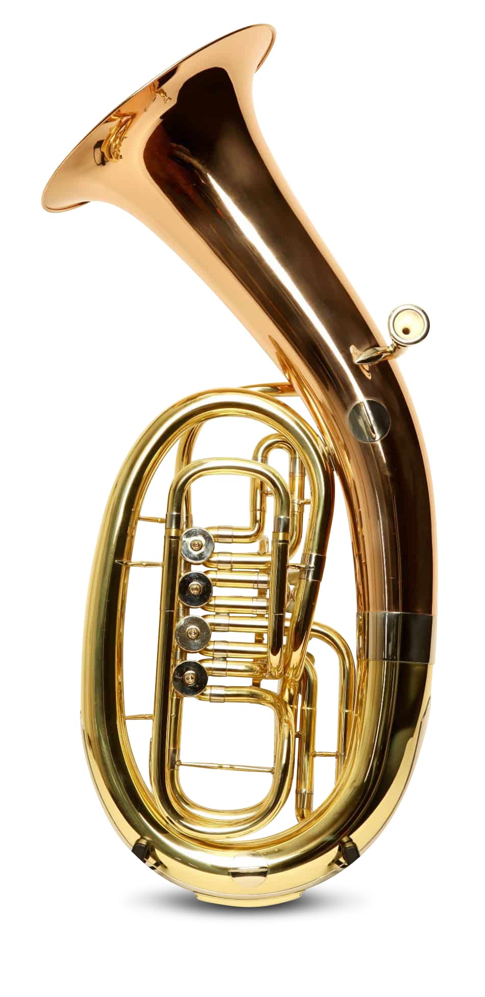 Bariton/Kaiserbariton in Goldmessing, 4 Ventile, Minibalgelenk, inkl. Luxus-Gig-Bag, Neu