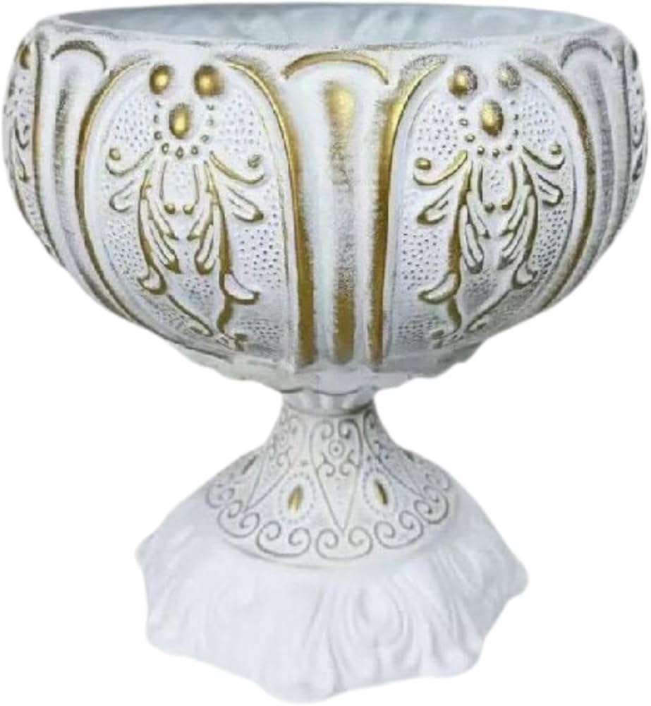 装飾的な金属プランター ち*ん様 装飾的な金属プランターD2点 装飾的な金属プランター ち*ん様 装飾的な金属プランターD2点