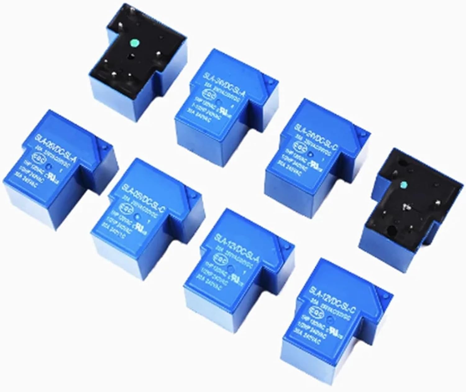 1pcs 30A Power Relay SLA-05VDC-SL-A SLA-09VDC-SL-A SLA-12VDC-SL-A SLA-24VDC-SL-A 5V 9V 12V 24V 30A 4PIN 5PIN 6PIN(SLA-48VDC-SL-A 5PIN)
