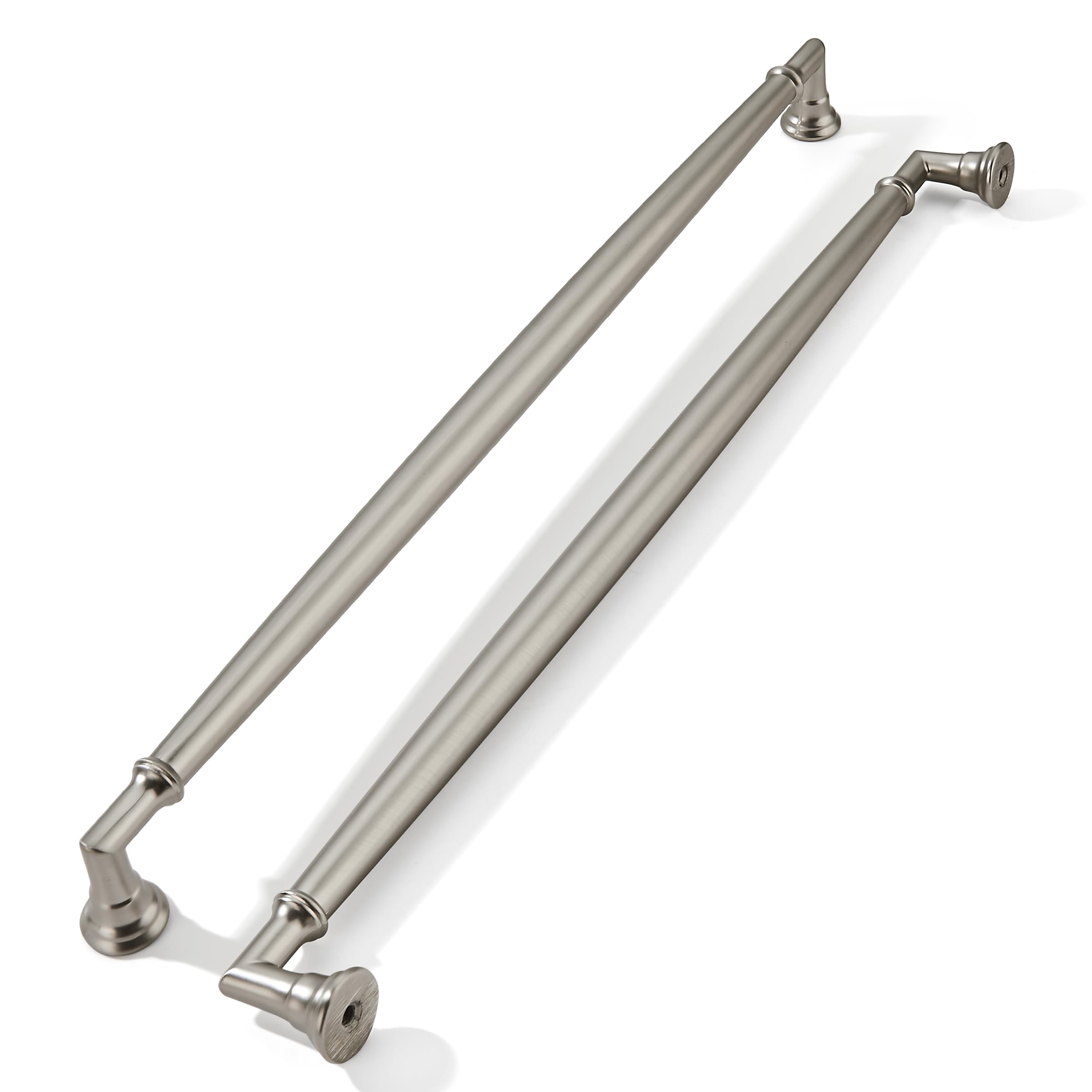 khtumeware 1 Pack Appliance Pull 18 Inch Brushed Satin Nickel Cabinet Pulls Heavy Duty Solid Cabinet Handles Kitchen Cabinet Hardware for Cupboard Drawer Handles