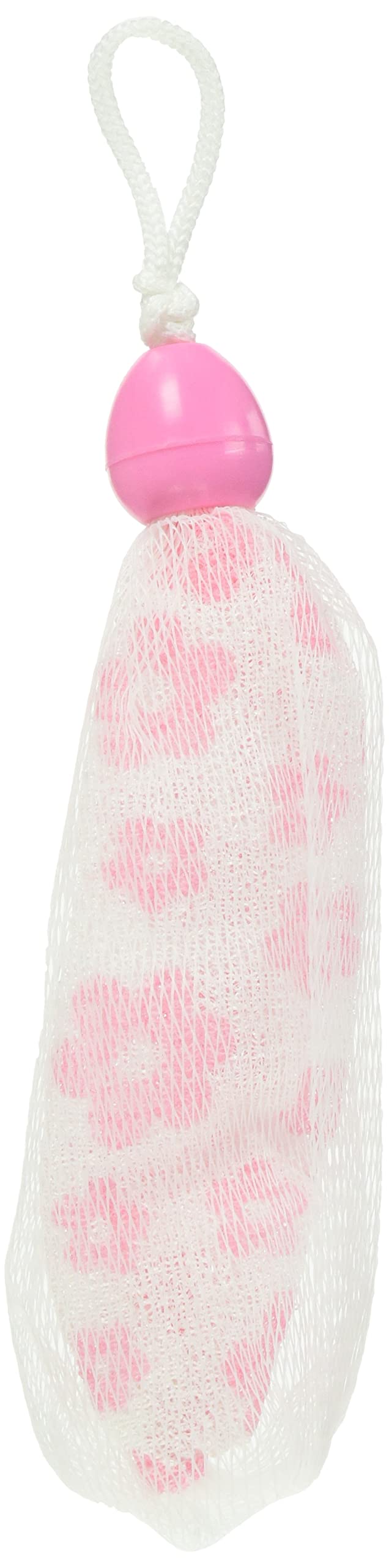 Amazon.co.jp: 東和産業 泡立てネット プリント ピンク 約15×5×2.3cm