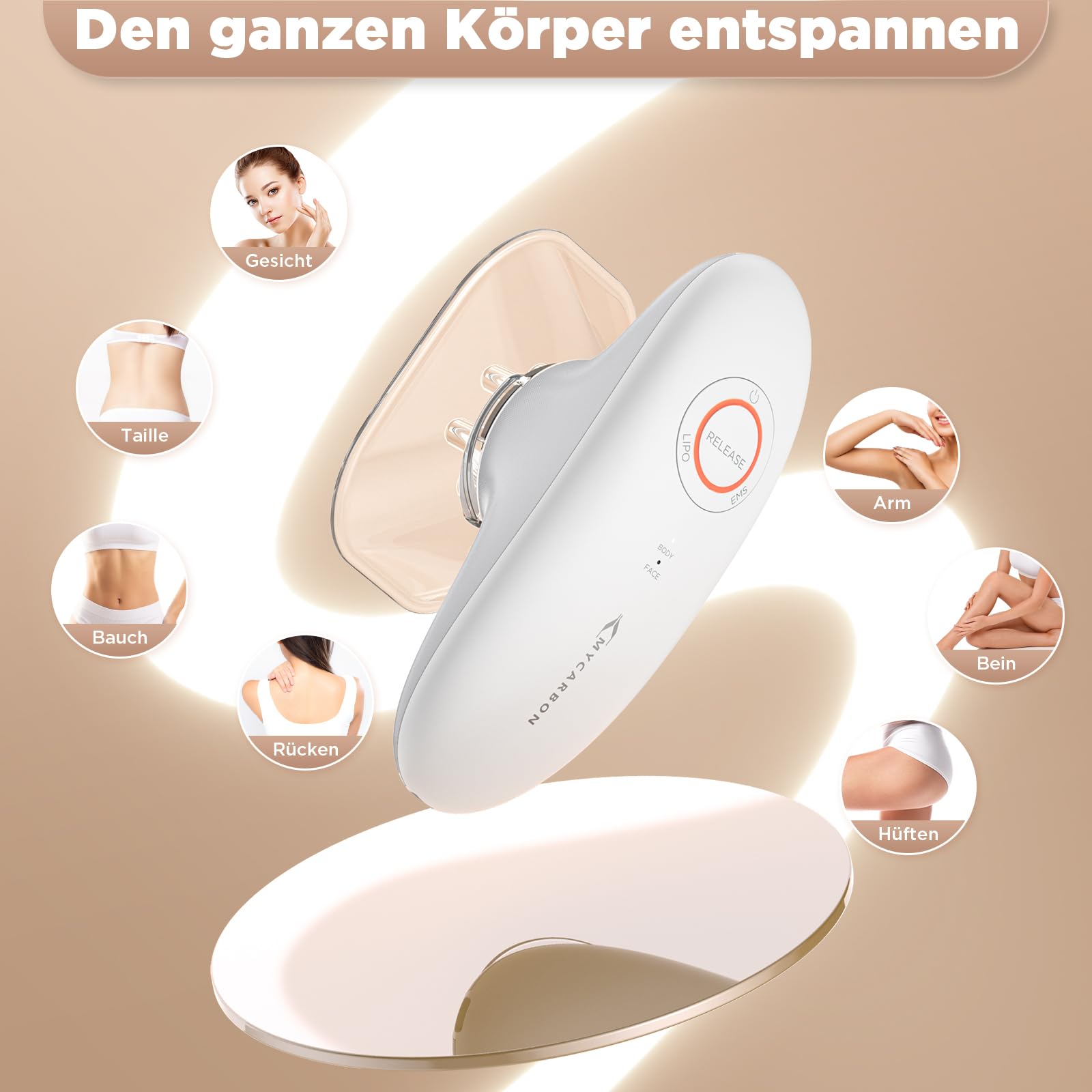 MYCARBON Masażer do baniek