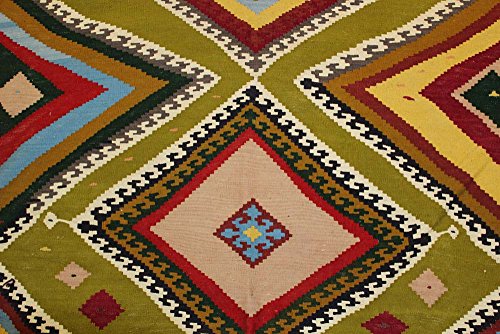 ORNAMENT LAGERVERKAUF 165X290 cm KELIM Nomadenteppich Semi Antik Handgewebt Läufer Kilim Kaukasus Anatolien Antik… – Bild 7