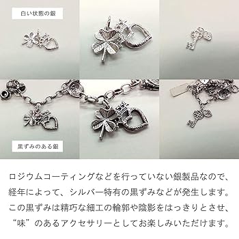 Amazon | シルバーラッキーチャーム 小型 開く クジラ ピノキオ