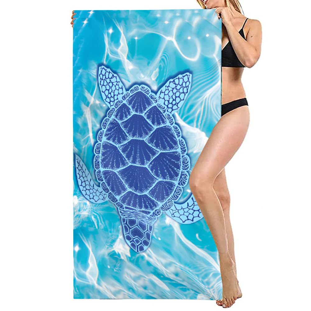 Hajxxmm A Microfibre Beach Towels For Dults, 180 × 90 Cm Quick Dry Beach Towel With Double Side Print, Lightweight Beach Towel, Sand Free Microfiber Towels For The Beach, Gifts For Family Friends