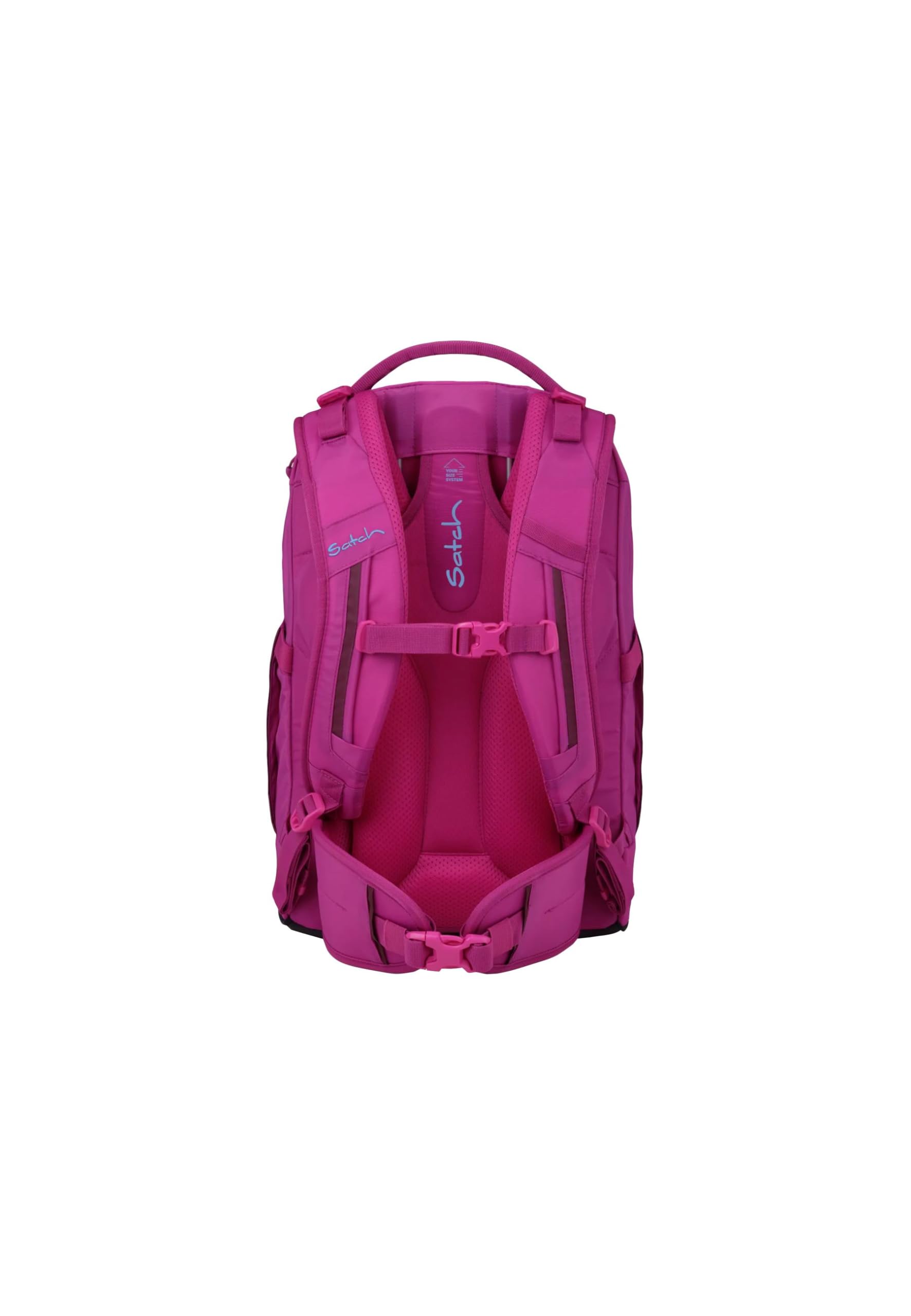 satch set zaino scolastico pack set Fearless Pink - Pink | Set ergonomico da 3 pezzi con capacità di 30 L, completo di astuccio e borsa sportiva per la scuola