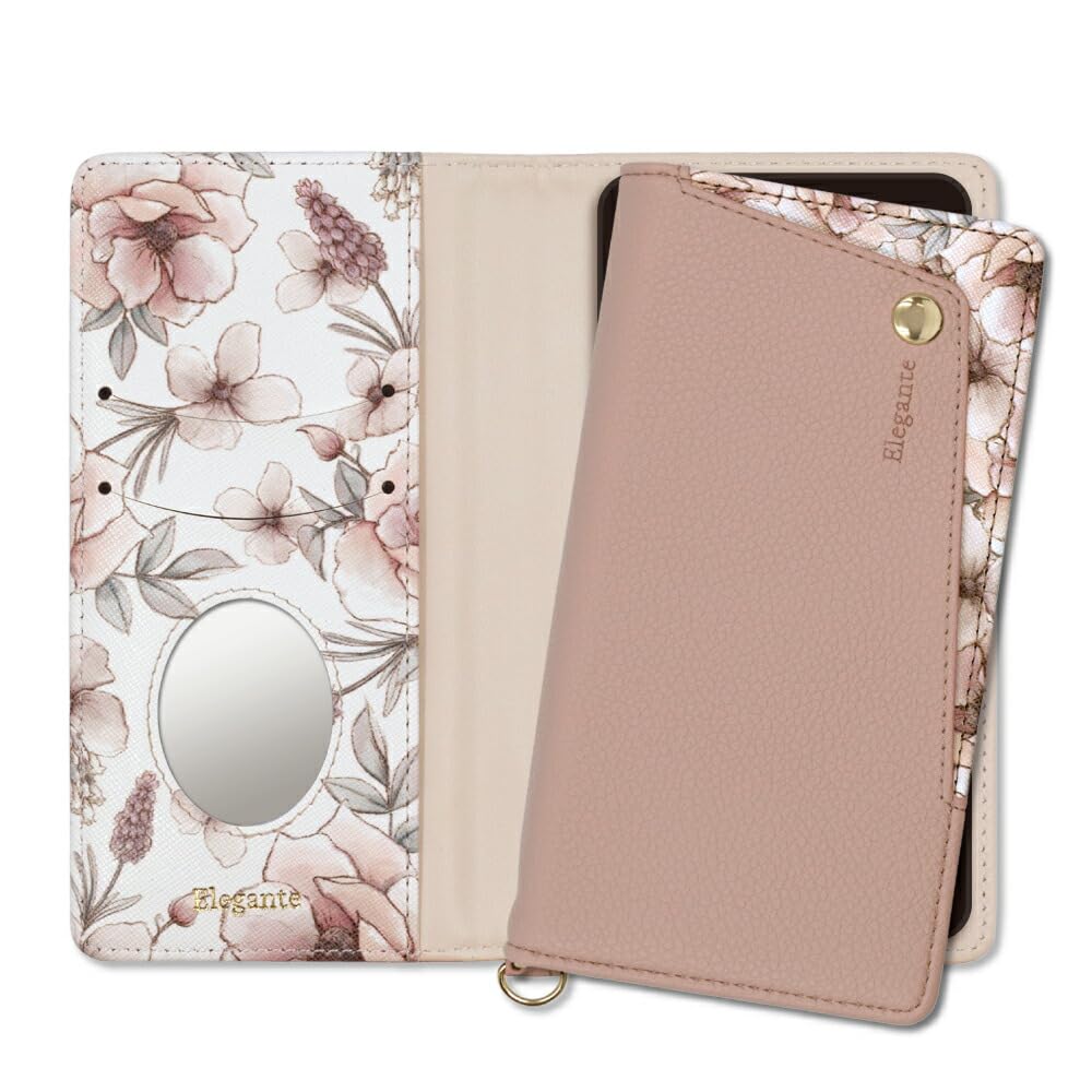 Amazon.co.jp: Elegante公式 Grayish Flower Galaxy S21 5G SC-51B 