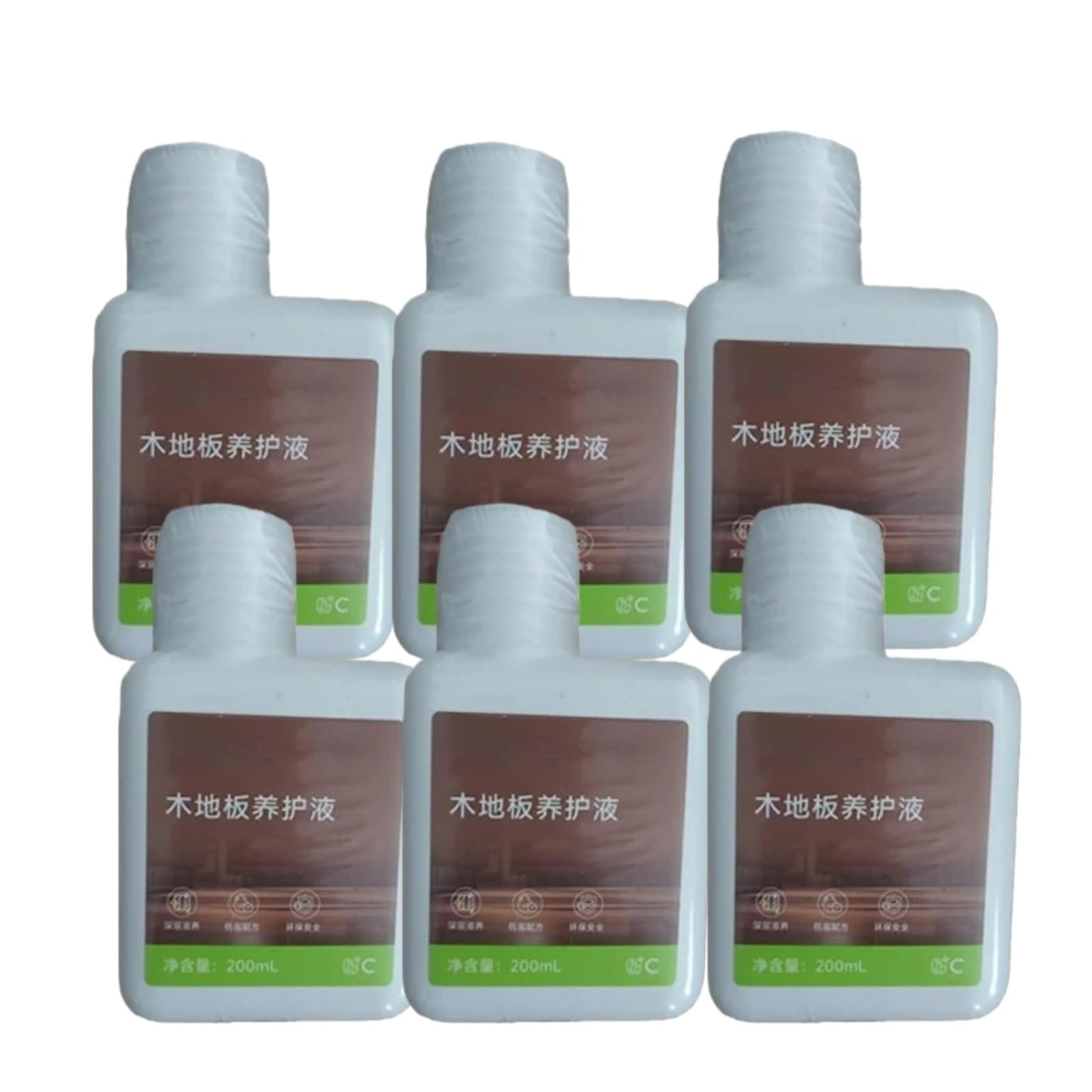Solución de mantenimiento y limpiador de pisos de madera - Compatible con Dreame P10 Pro Ultra V50 Ultra P50 Pro K30, K30Mix - for pisos de madera, brillo sin rayas(6PACKS)