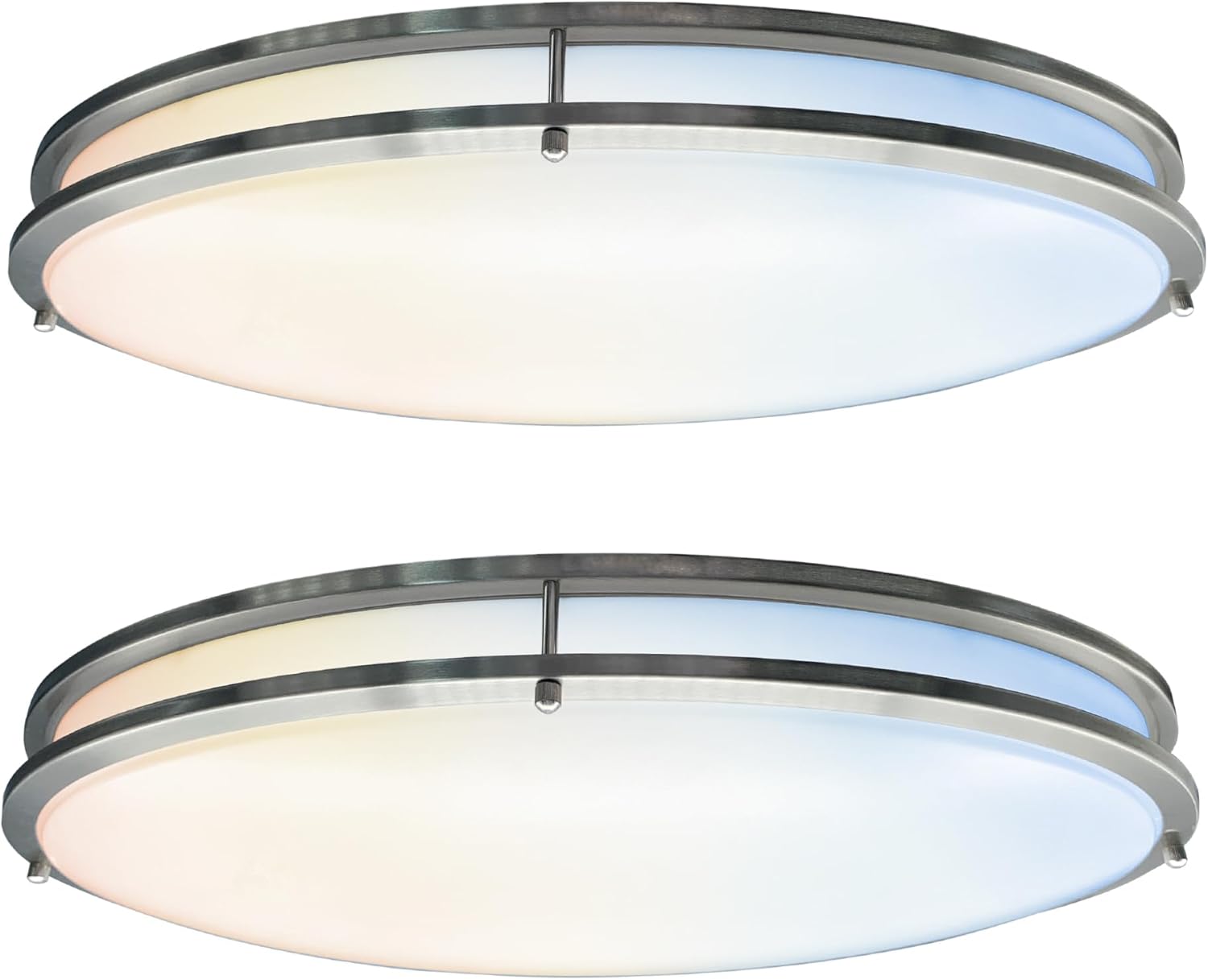 ASD LED 32 Inch Oval Flush Mount Ceiling Light Fixture 50W 120V 3960LM 2700K/3000K/3500K/4000K
