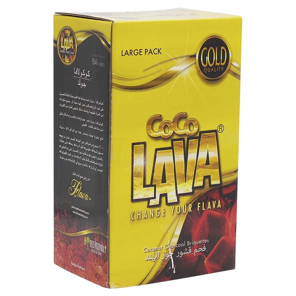 GIZA COCO LAVA COCONUT HOOKAH CHARCOAL.72/96.1KG.