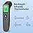 Forehead Thermometer for Adults and Kids, Fast Accurate Thermometer with Fever Alarm, 1S Reading & Silent Mode, Easy to Use for Baby, Kids & Elderly (Black)