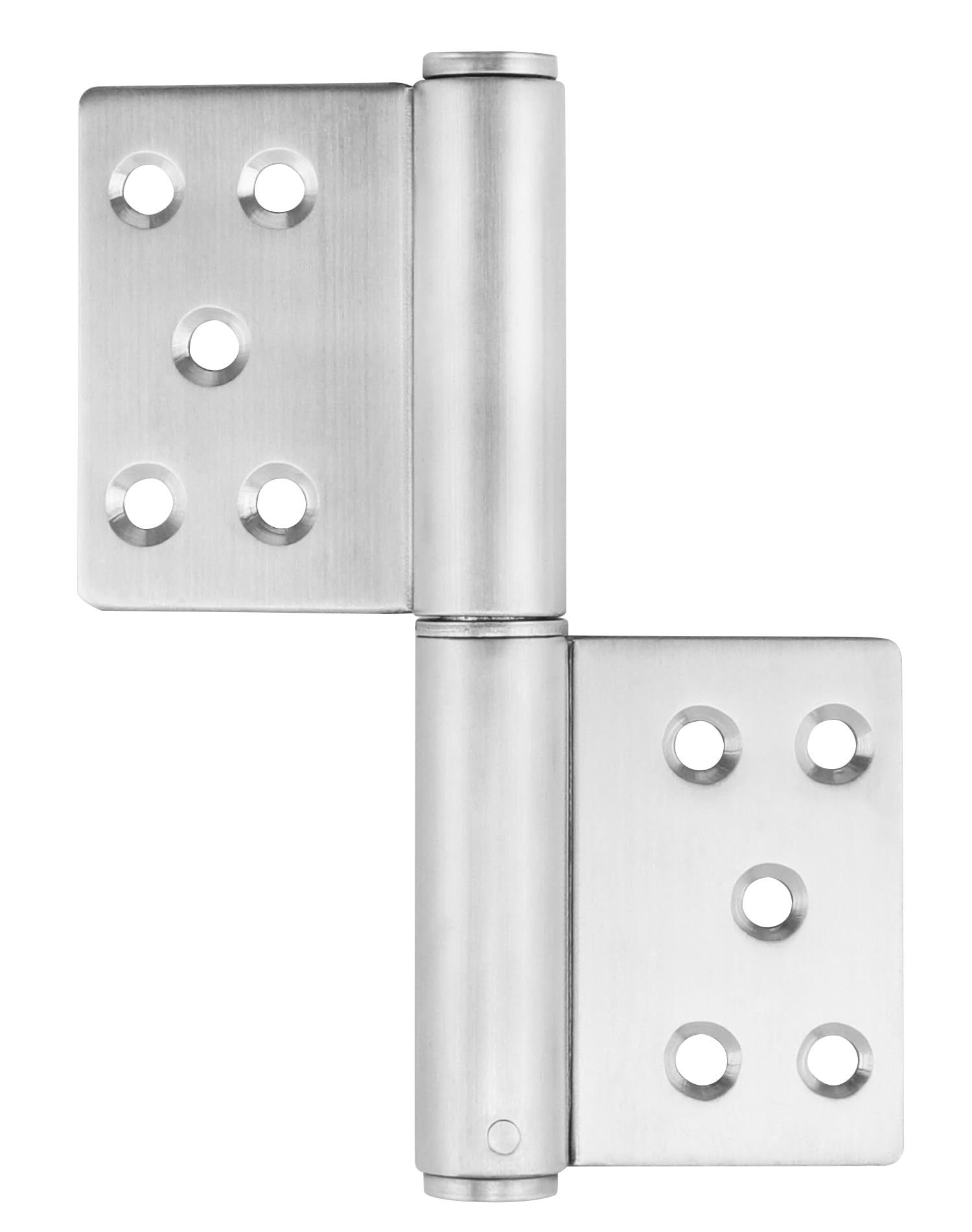 QWORK® 2 Pack Lift Off Hinges, Stainless Steel Heavy Duty Door Hinges for Internal & External Doors (5 Inch) - Image 2