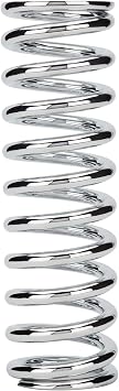 AFCO 22300CR 12 Inch Extreme Chrome Coil-Over Spring, 300 Rate
