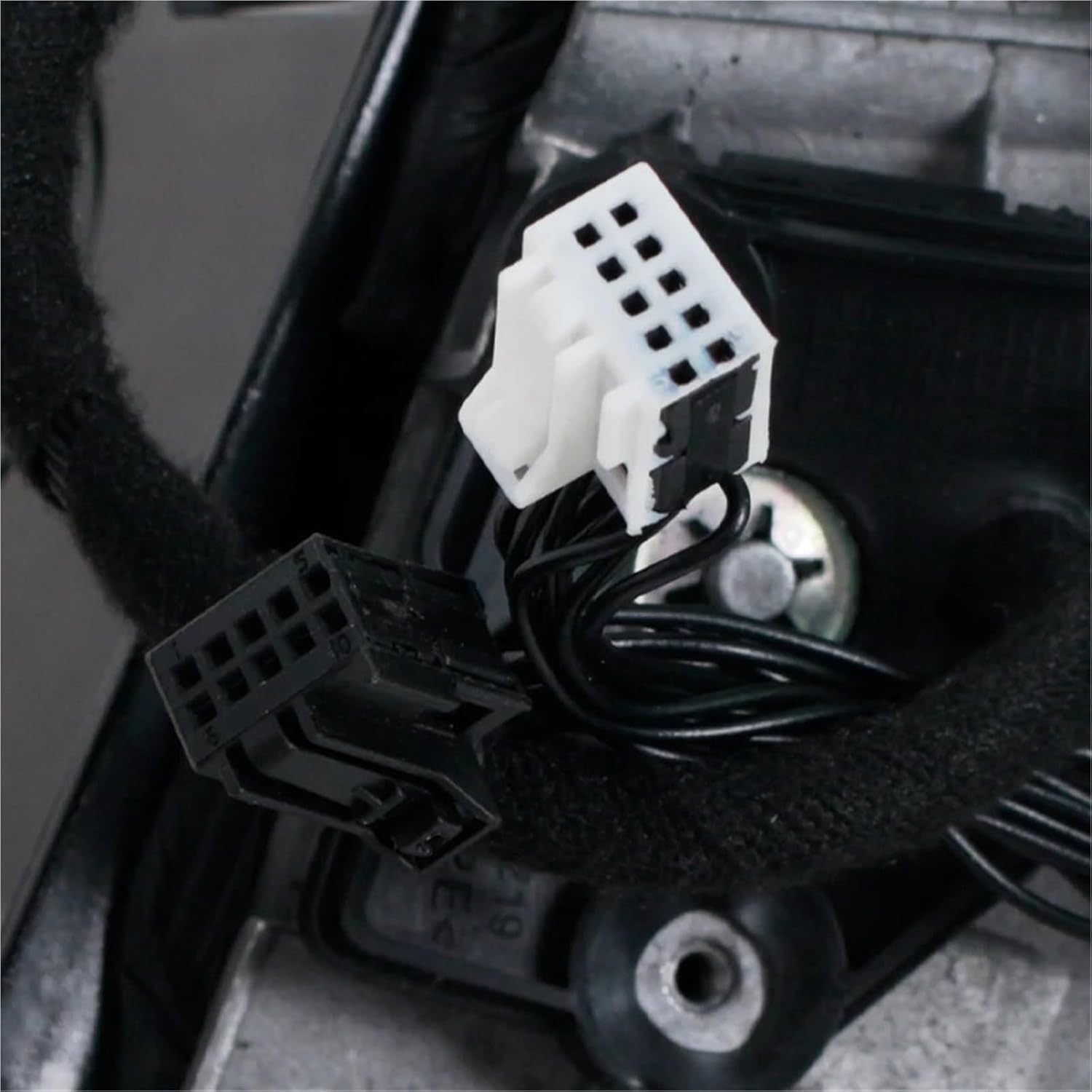 Auto Side Door Power Rear View Mirror Assembly Black White Compatible For Mercedes for Benz W221 S-Class S300 S350 S400 S63 2006 2007 2008-2013(Only Left) (Only Left White)