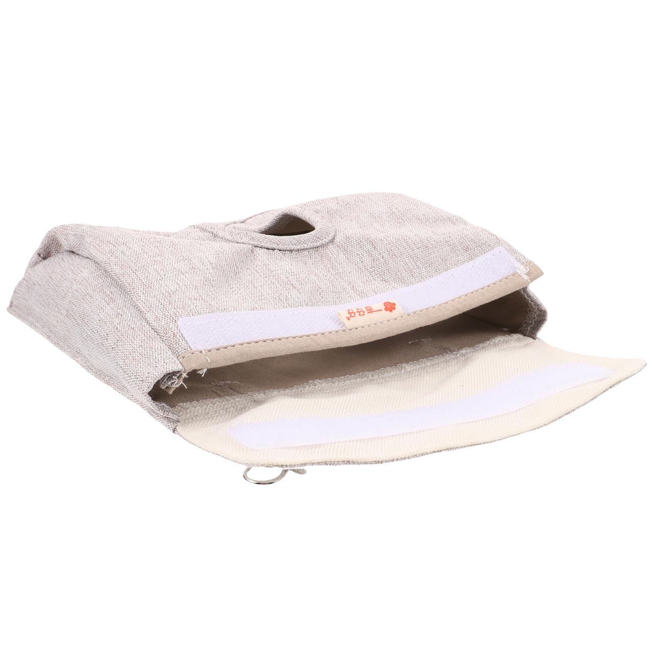 Balacoo Rabbit Hay Feeder, Guinea Pig Hay Bag Hanging Rabbit Feeder Storage for Guinea Pig, Bunny, Chinchillas, Hamsters and Small Pets and Animals (Grey, M) - image 6