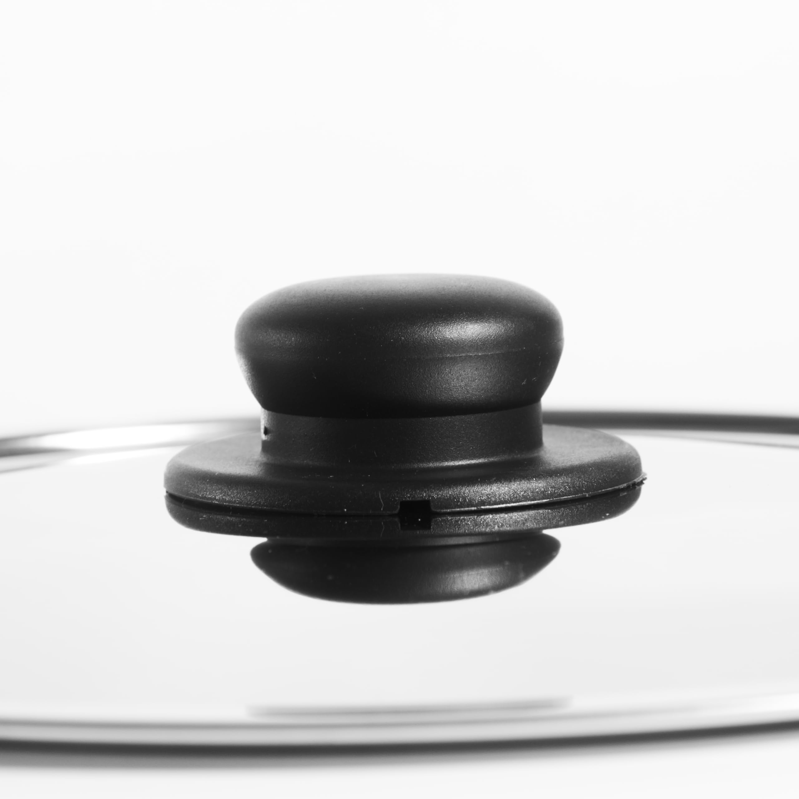 Coperchio In Vetro Temperato Da 22,9 Cm Per Padella E Pentola – Con Manico Inox E Guanti Silicone, Spessore 4 Mm - 2