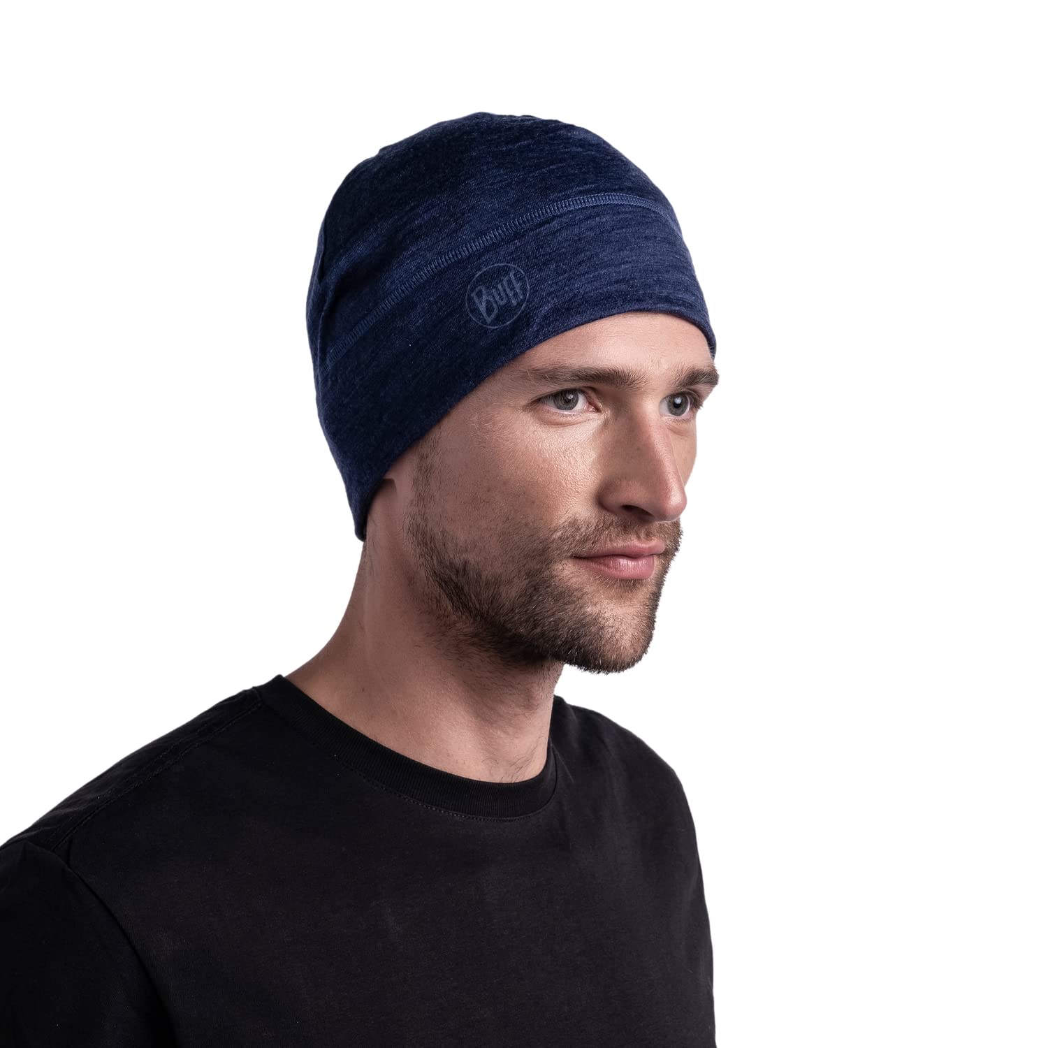 Buff® | Kapelusz Merino Lekki Wielofunkcyjny Szalik 100% Wełny Merino, Trekking, Outdoorowy, Zrównoważony, Dopasowany Krój Mężczyzna Kobiety