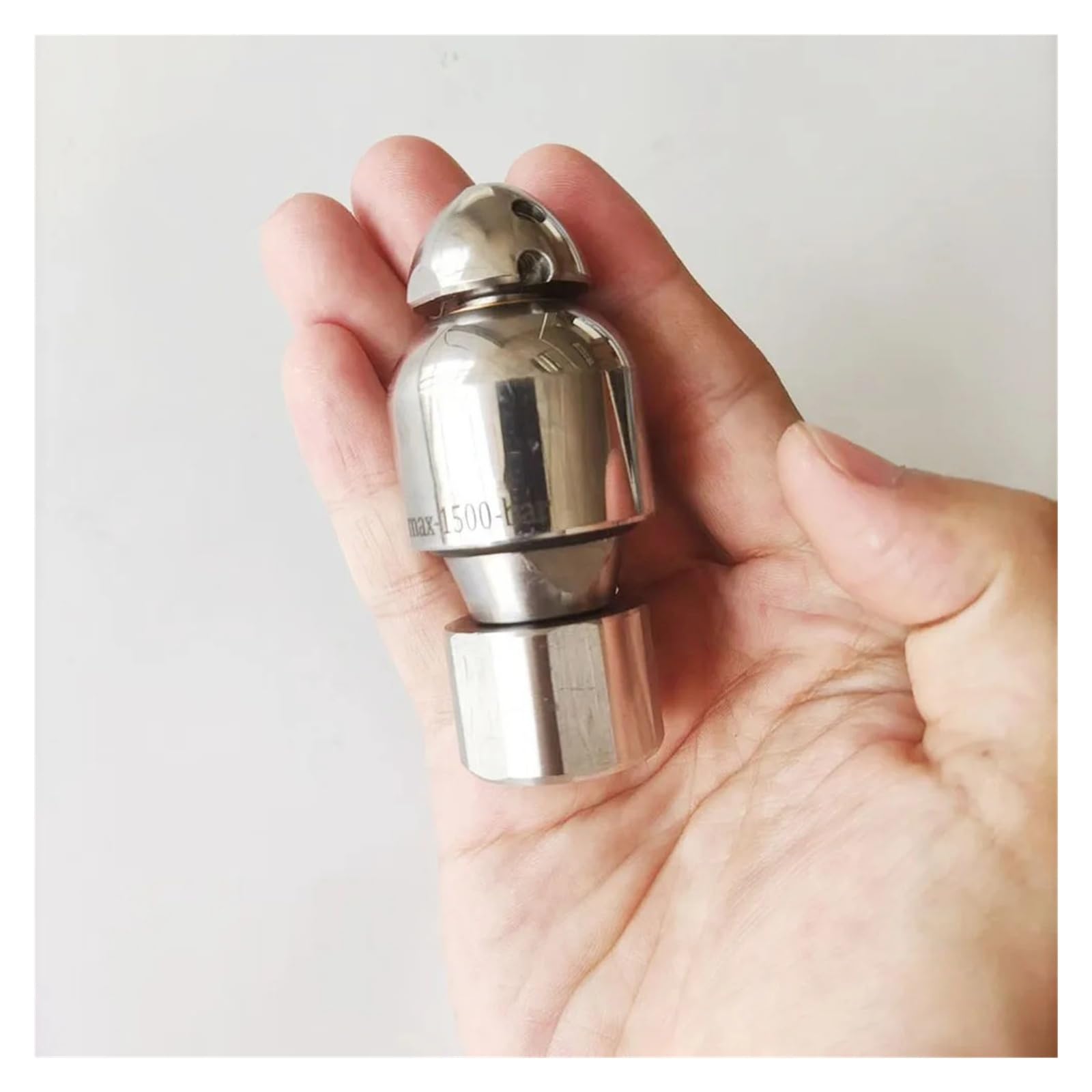 Ugello girevole autorotante ad alta pressione da 2-22K Psi da 1/4" - Ugello for la pulizia degli scarichi WV Rotore for getto fognario(1l4 female 50LPM)