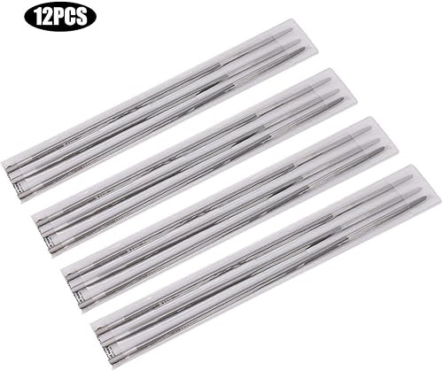 Miniatura 5 de Archivador de motosierra, 12 unidades, archivador de motosierra de 0.157 in, 5/32 pulgadas, afilador de motosierra redonda, accesorios para