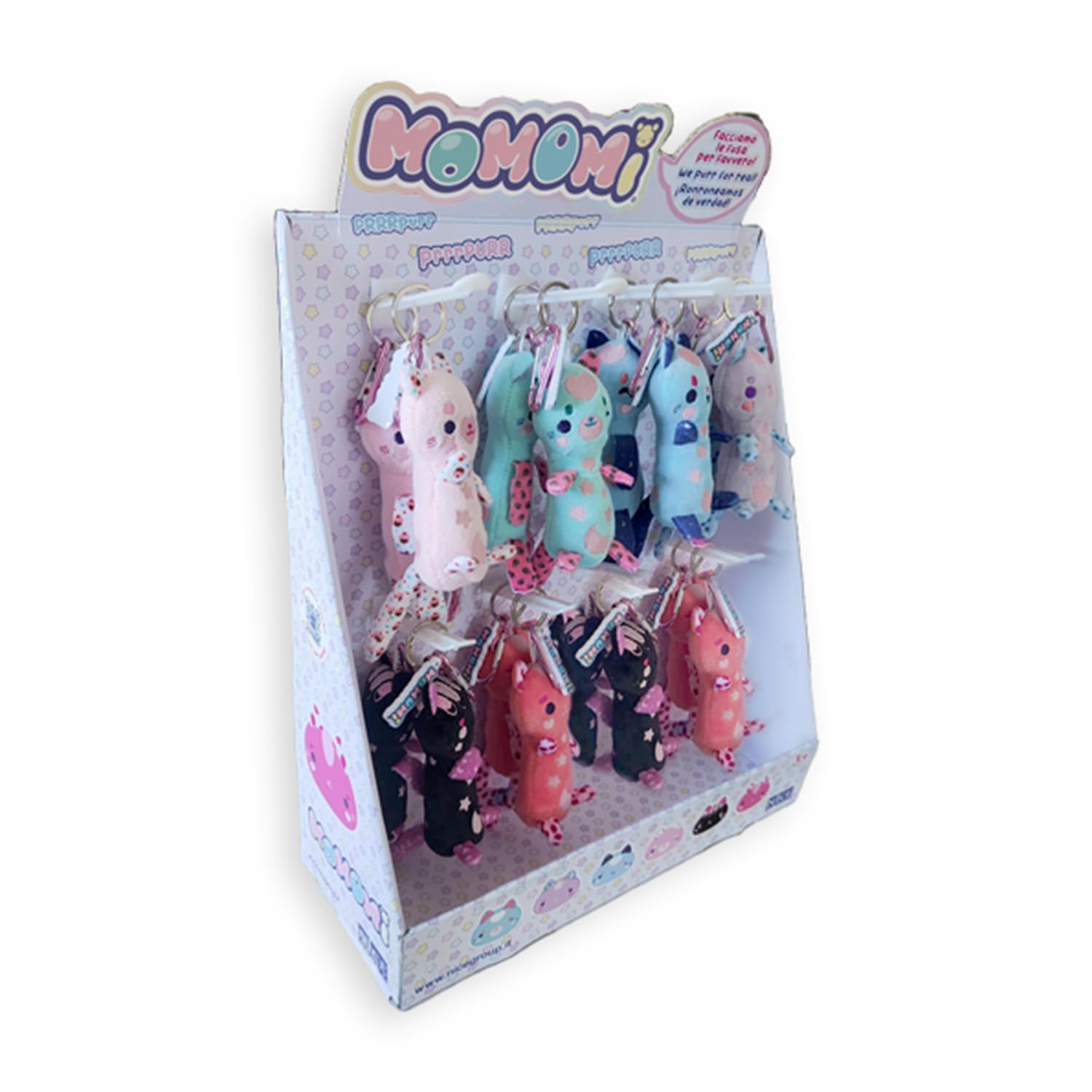 MOMOMINice Group Kihoruda Plush Key Ring with Hook 1 Keyring Cat Surprise