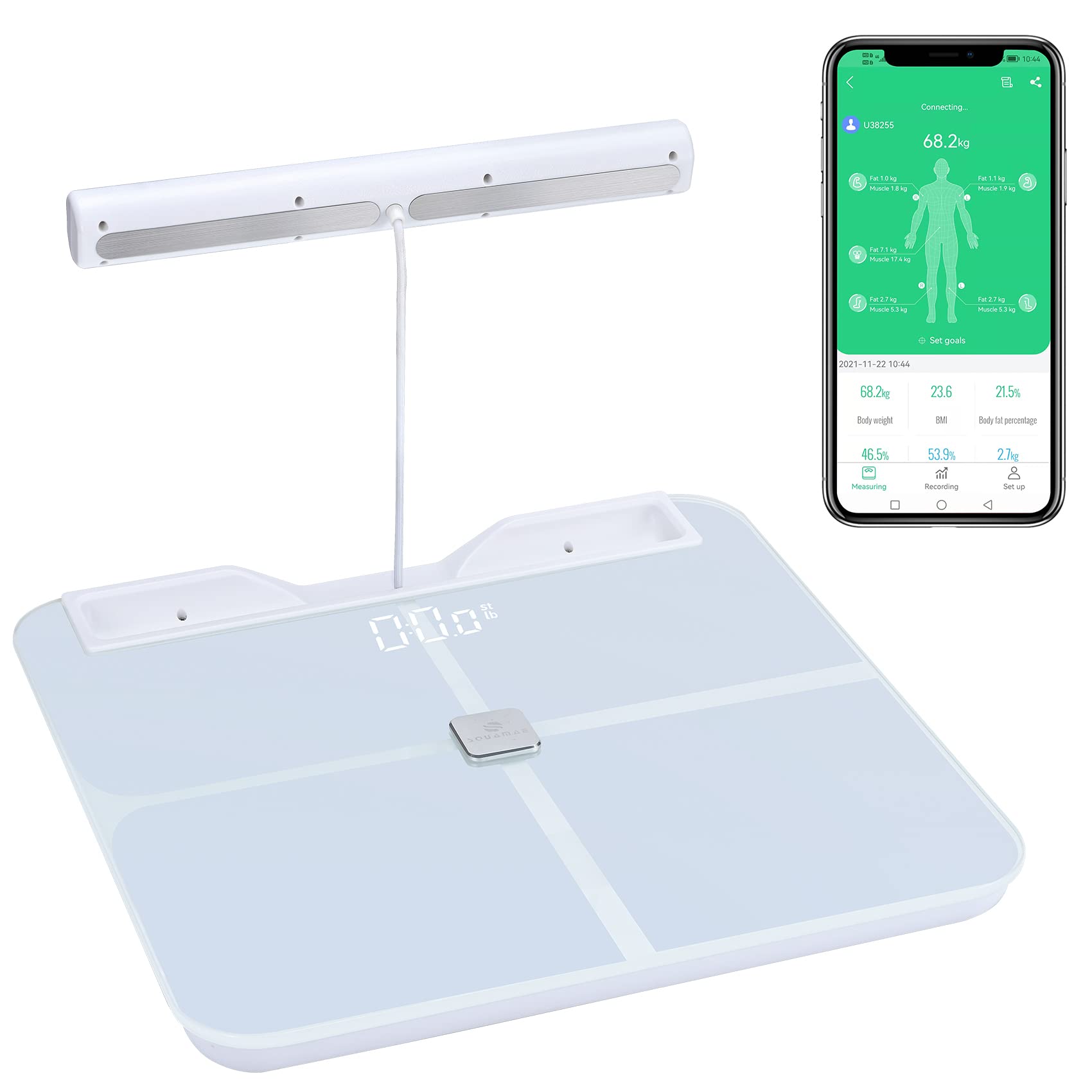 Buy Squamae Smart Scale Full Body Composition Muscle & Fat Measurement