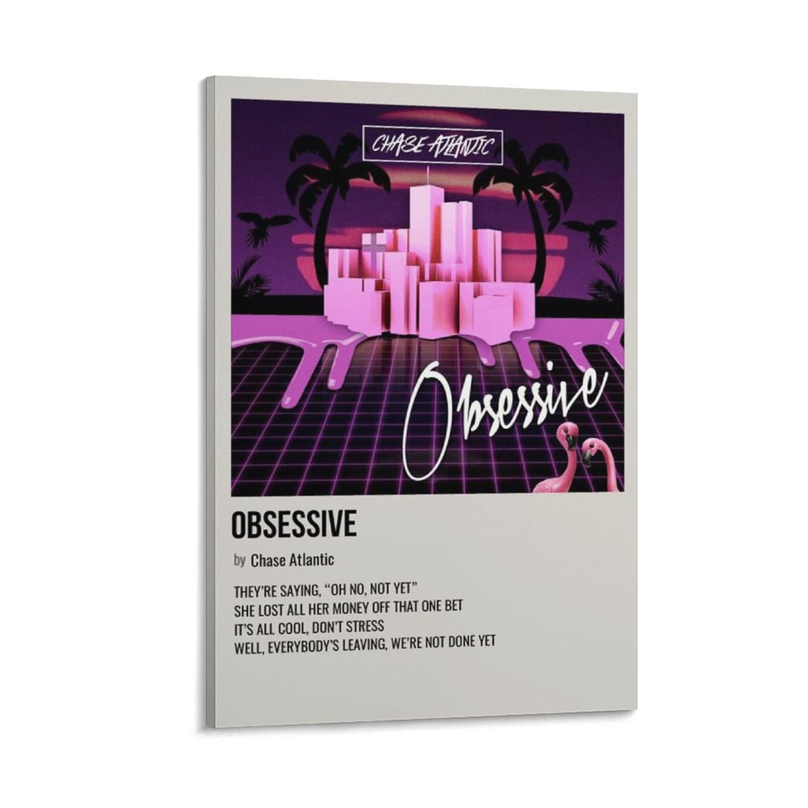 Poster sur toile Chase Atlantic Obsessive exprimez votre passion musicale