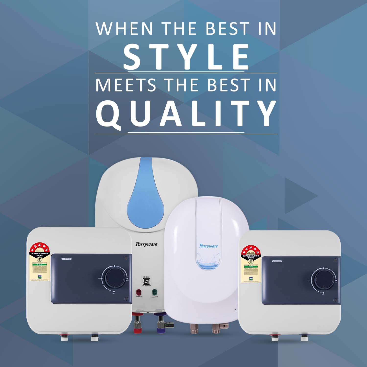 Buy Parryware 15 Liter Vertical Water Heater | Geyser (5 Star) Online at  Low Prices in India - Amazon.in