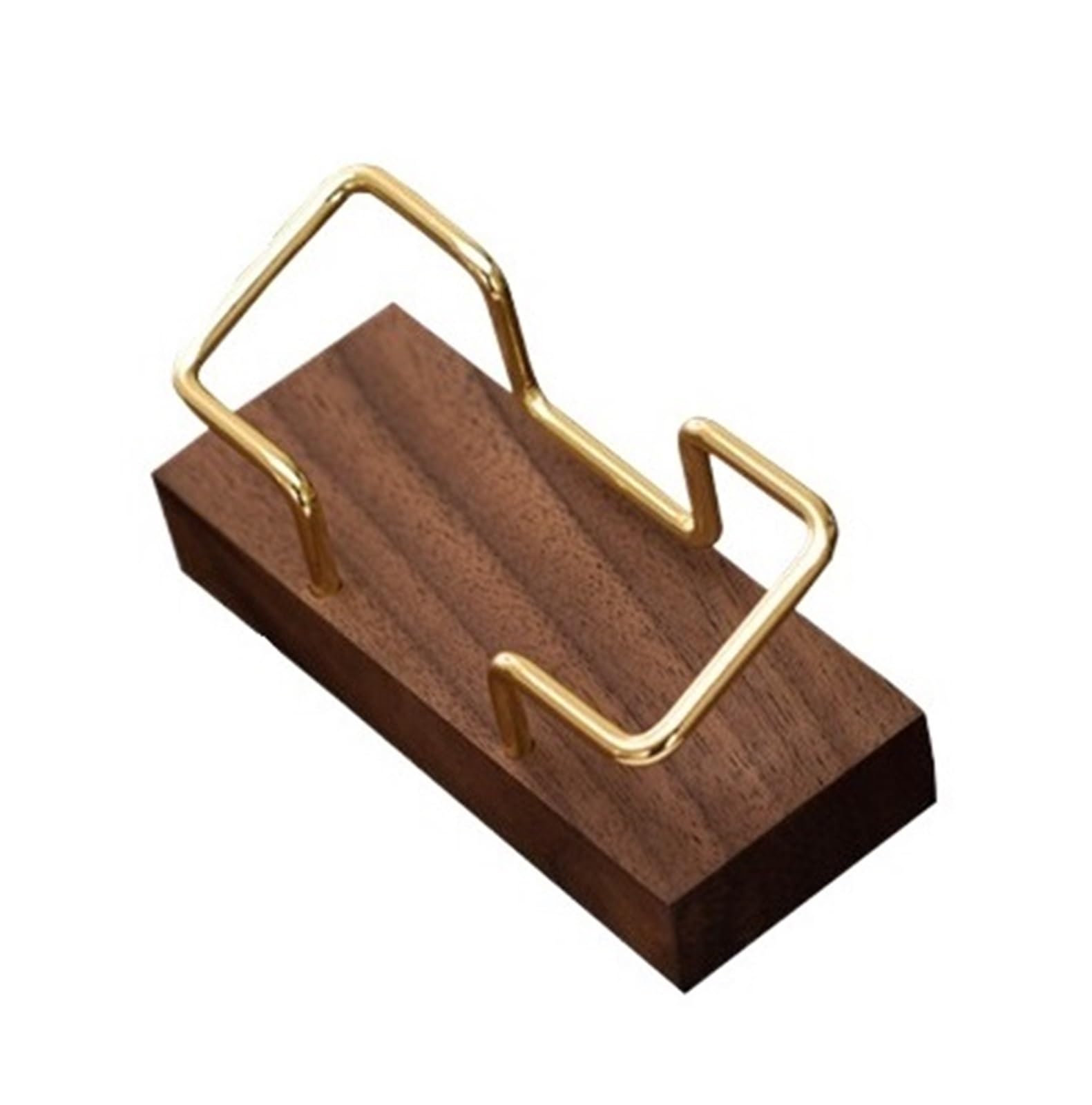 DANNMPX Business Card Holder Desktop Business Card Holder Display Stands For Desk Organizer(Bruin)